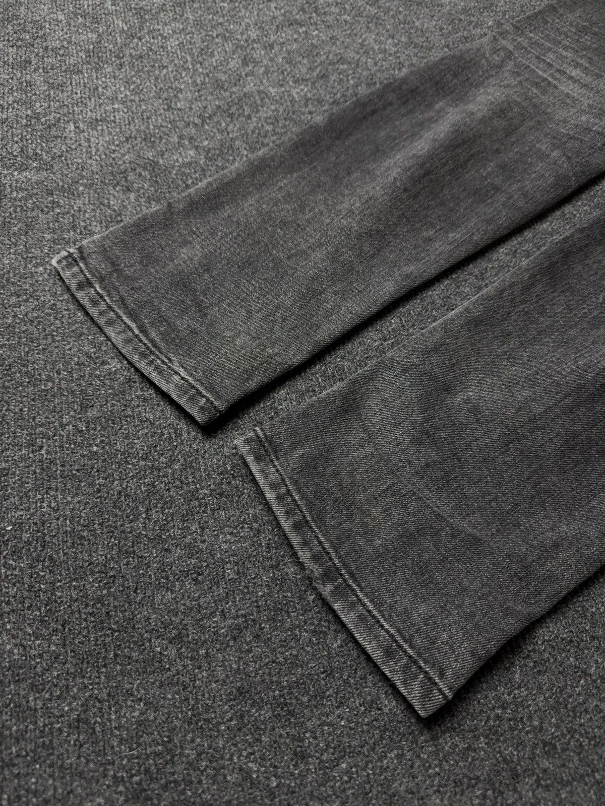 Diesel Luxury 00s Y2K Diesel D-Luster Black Slim Fit Stretch Jeans Size US 31 - 16 Thumbnail