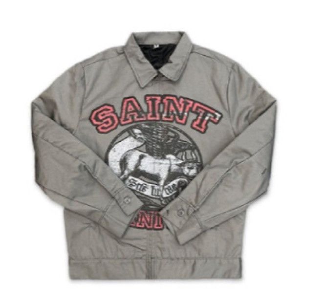 Saint Vanity Saint Vanity Bull Work Jacket Grey Size US XXL / EU 58 / 5 - 1 Thumbnail