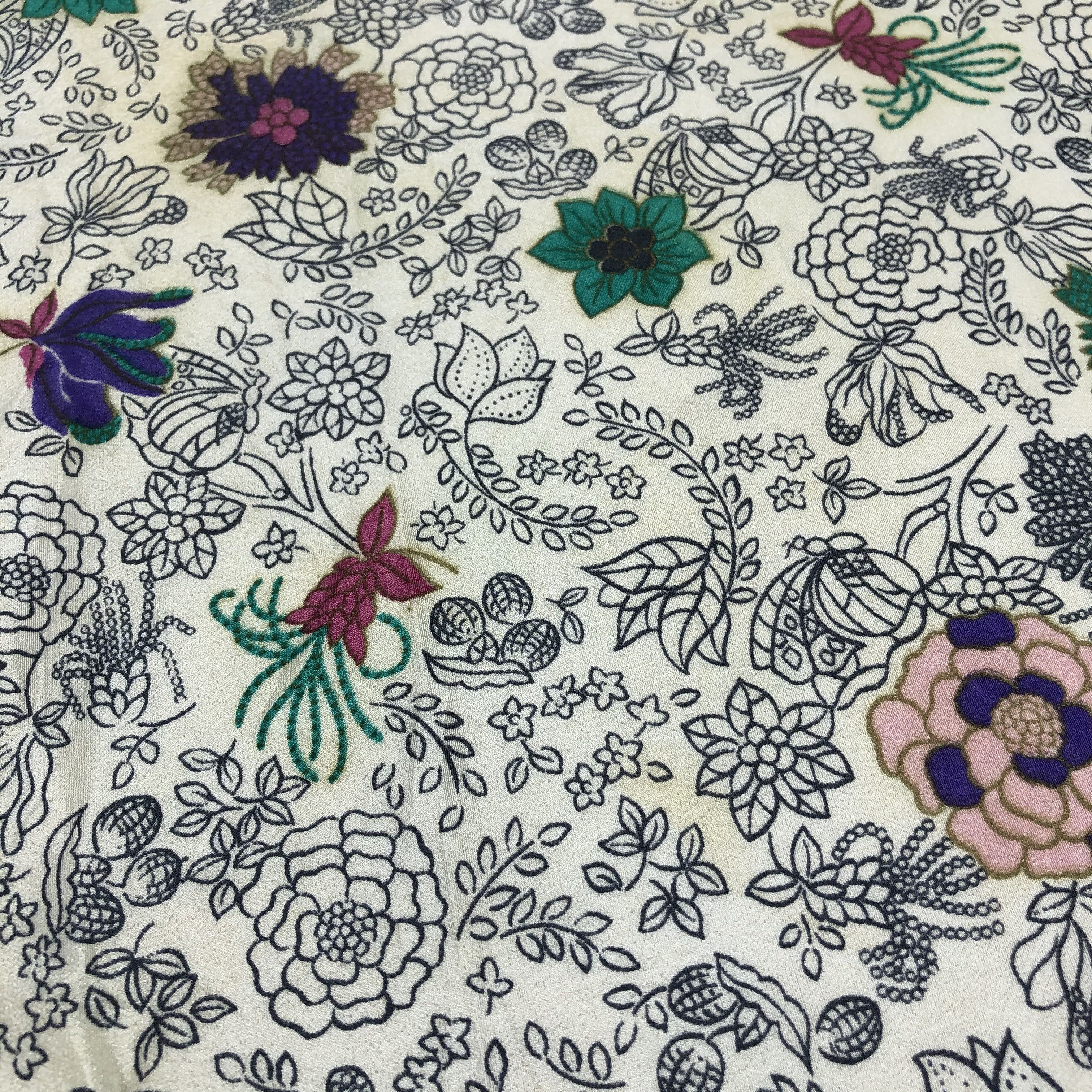 Nina Ricci Vintage Nina Ricci Silk Scarf Size ONE SIZE - 5 Thumbnail