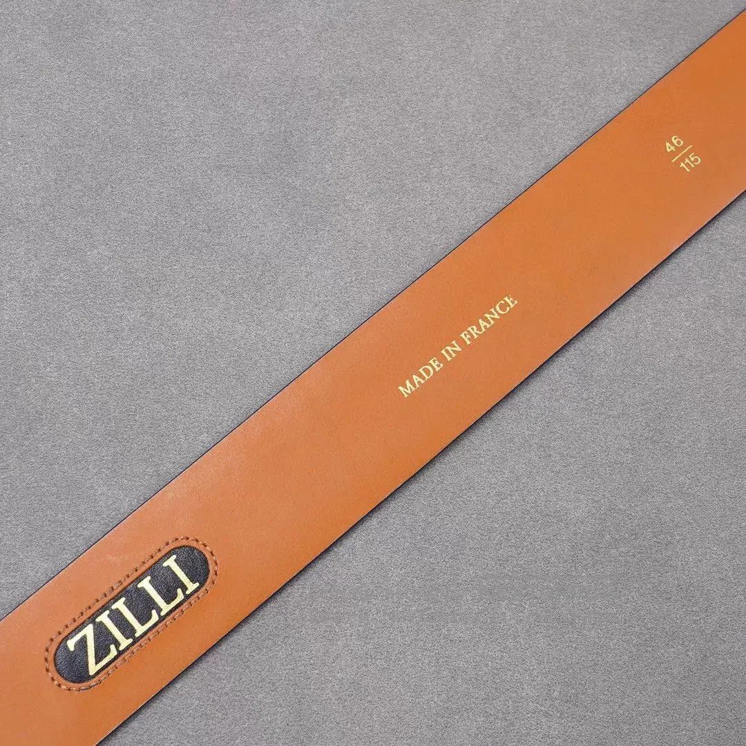 Zilli Gold Zilli Eel Skin Belt. Size ONE SIZE - 5 Thumbnail