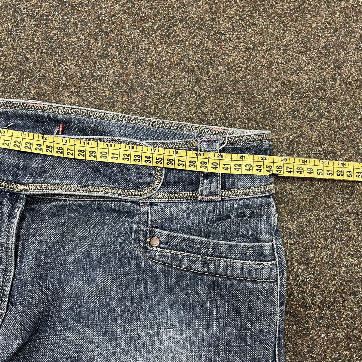 Vintage Vintage 90s Y2K Baggy Flared Jeans Skate Grunge Washed 32 Size 32" / US 10 / IT 46 - 6 Thumbnail