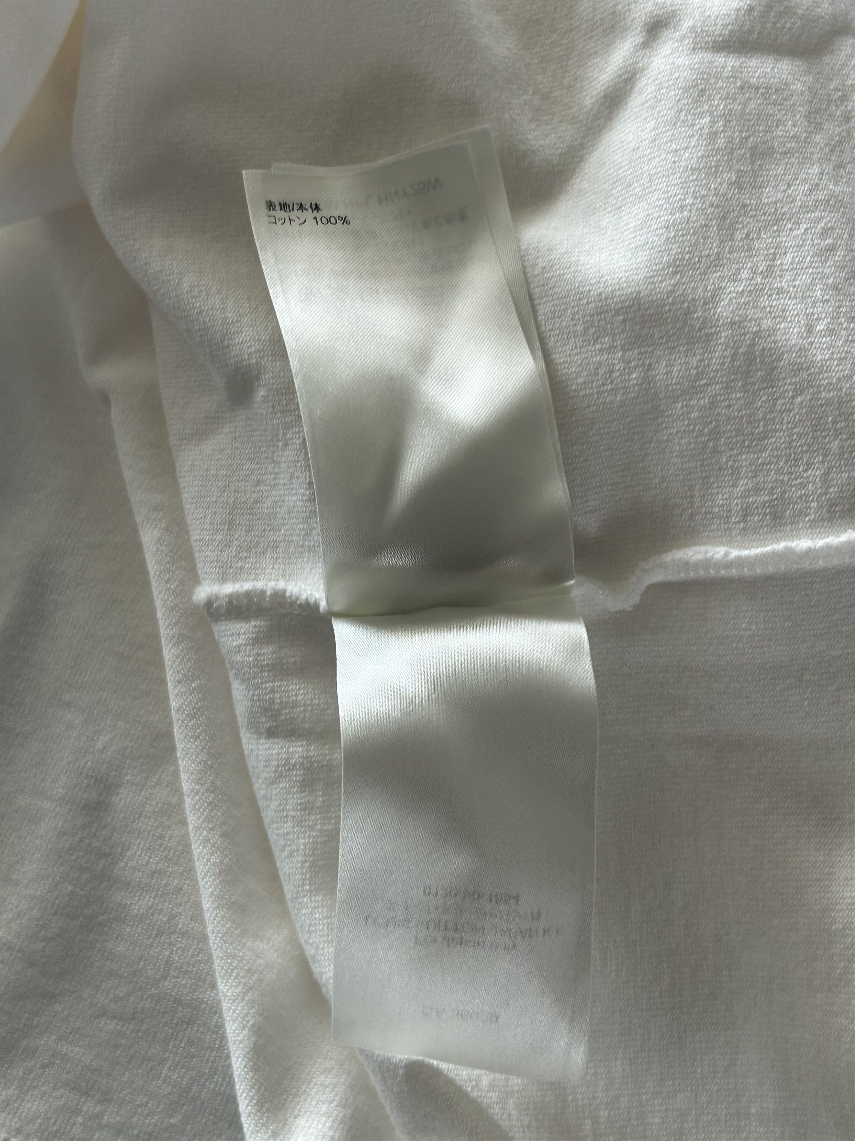 Louis Vuitton Louis Vuitton White Graffiti Logo Embroidered T-Shirt Size US XXL / EU 58 / 5 - 7 Thumbnail