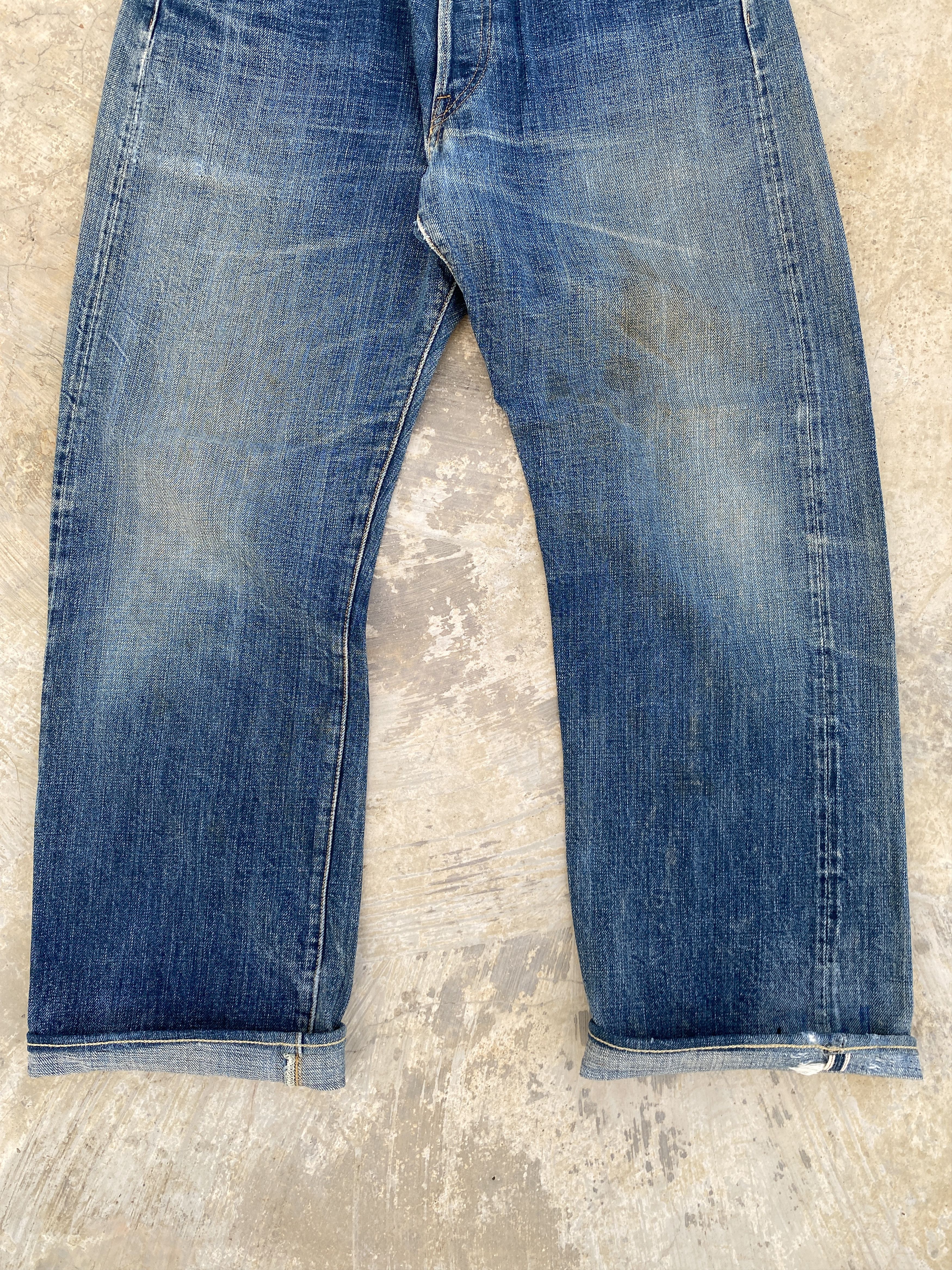 Japanese Brand 40s WW2 Replica Selvedge Jeans Size US 31 - 4 Thumbnail