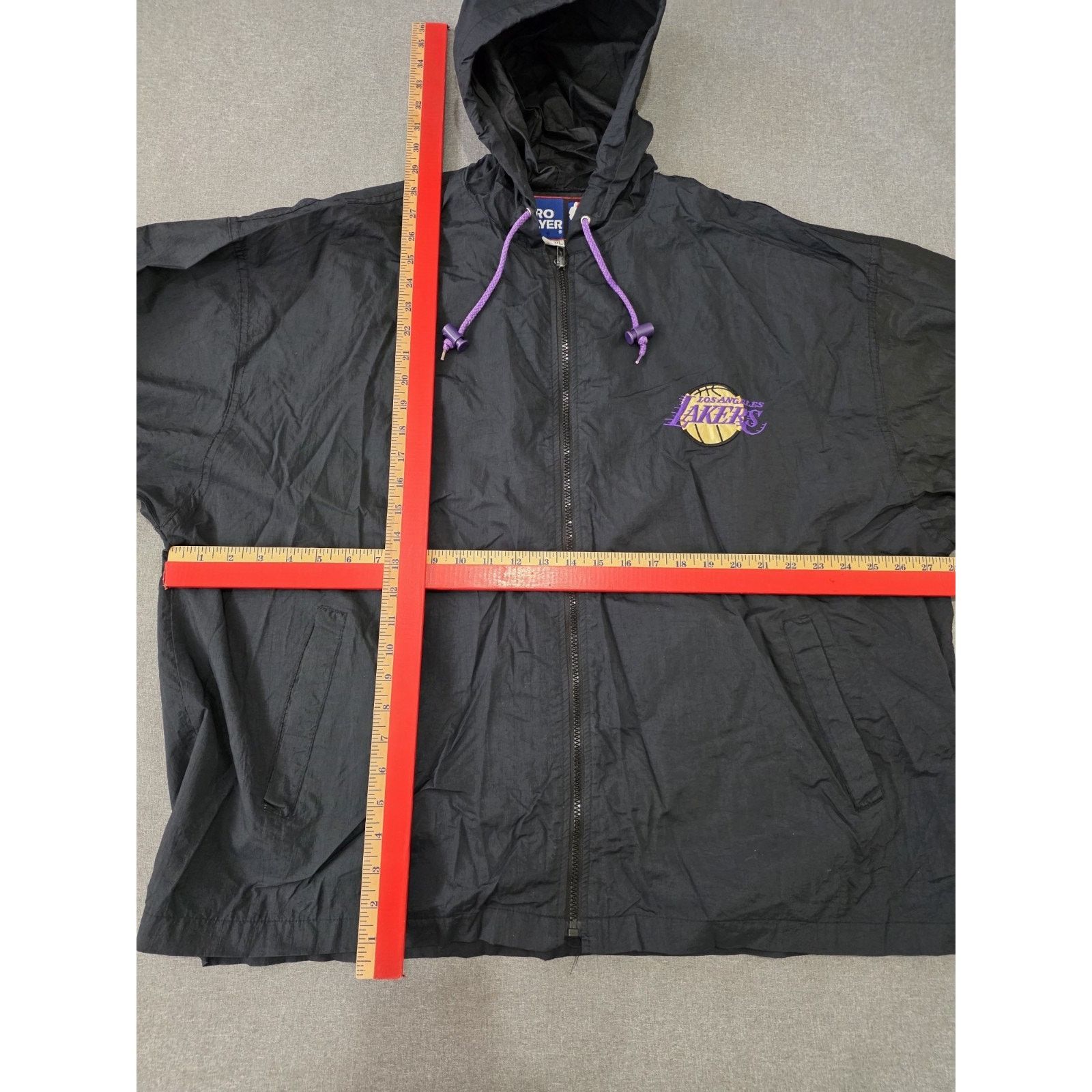 Pro Player Vintage Pro player Los Angeles Lakers jacket windbreaker XXL Size US XXL / EU 58 / 5 - 2 Thumbnail