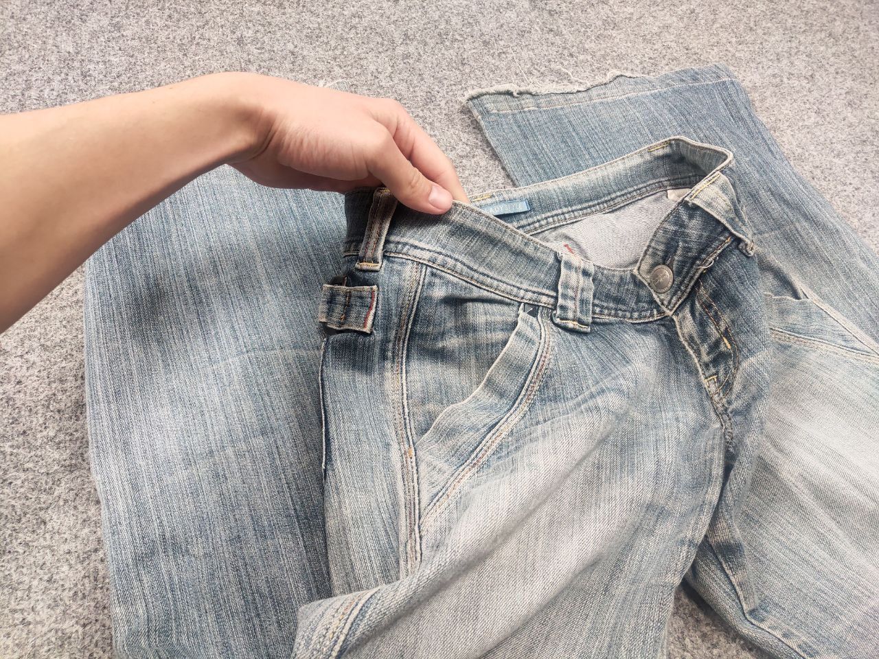 Levi's Rare Vintage levis lady Low Rise Bootcut buckle Jeans Japan Size 29" - 14 Thumbnail
