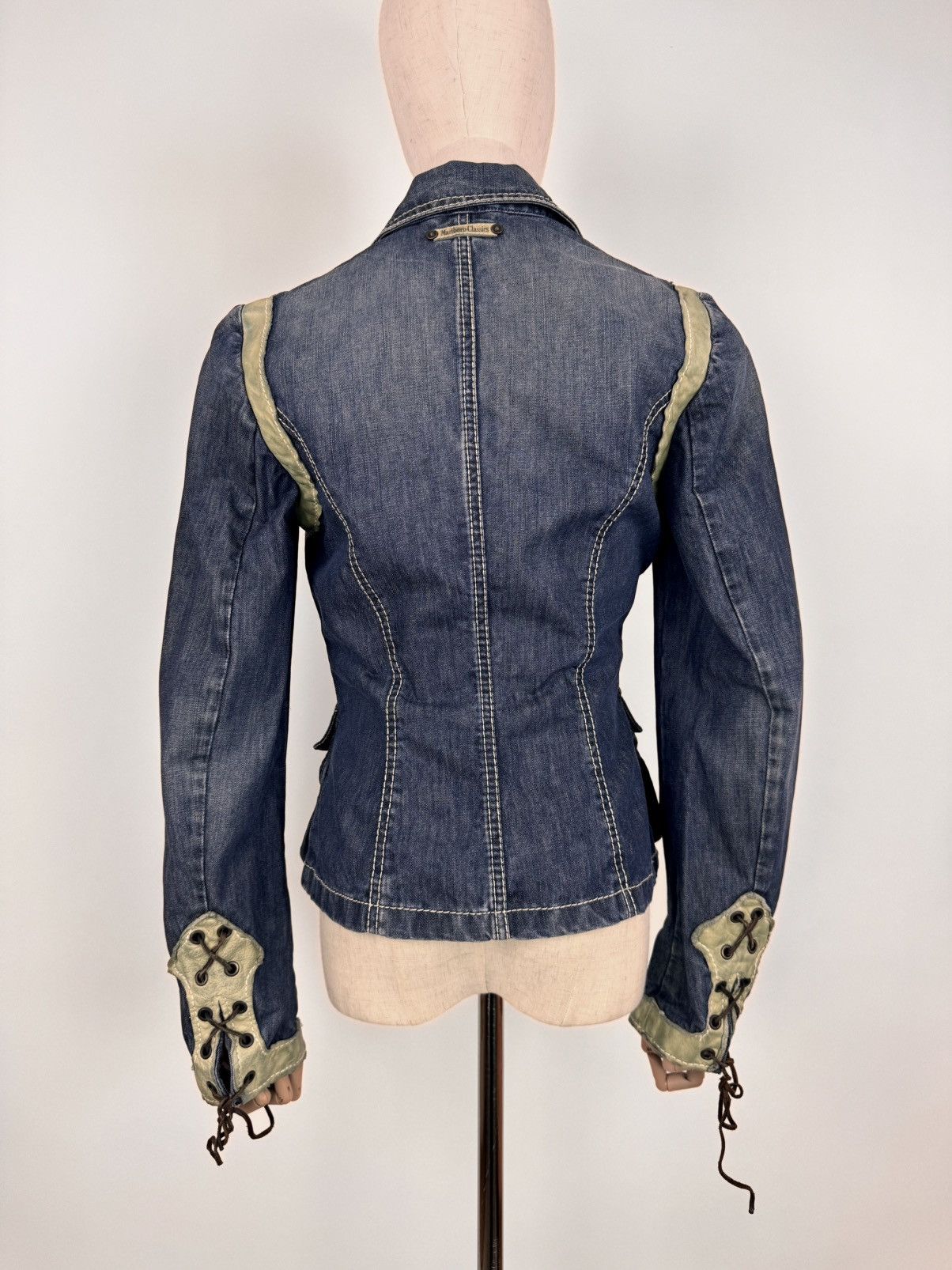 Marlboro Classics Vintage Marlboro Classics Western denim Blazer Jacket Size M / US 6-8 / IT 42-44 - 8 Thumbnail