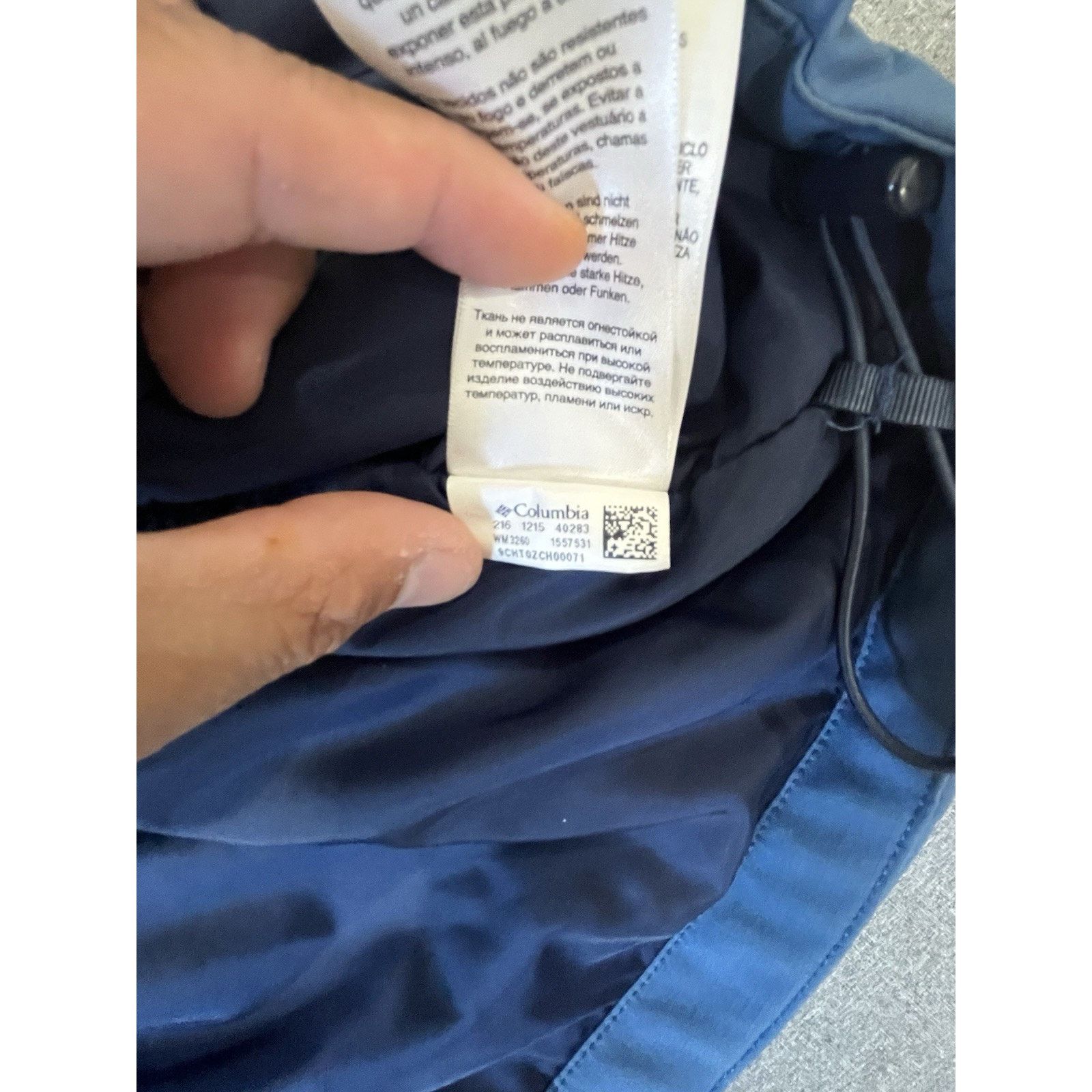 Columbia Columbia Gate Racer Jacket Men’s XXL Blue Softshell Insulate Size US XXL / EU 58 / 5 - 8 Thumbnail