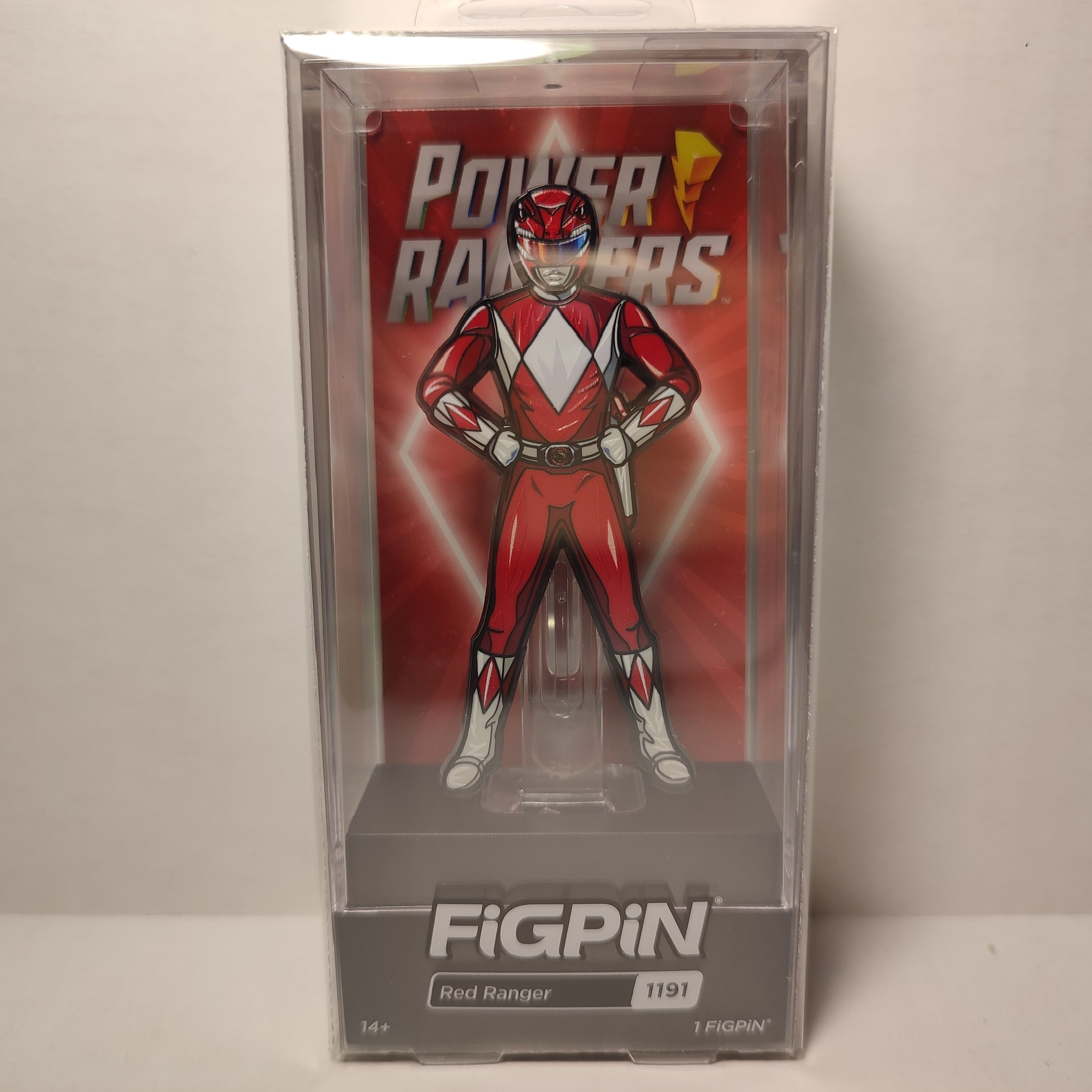 Other Red Ranger FigPin Official Power Rangers Enamel Pin | Grailed