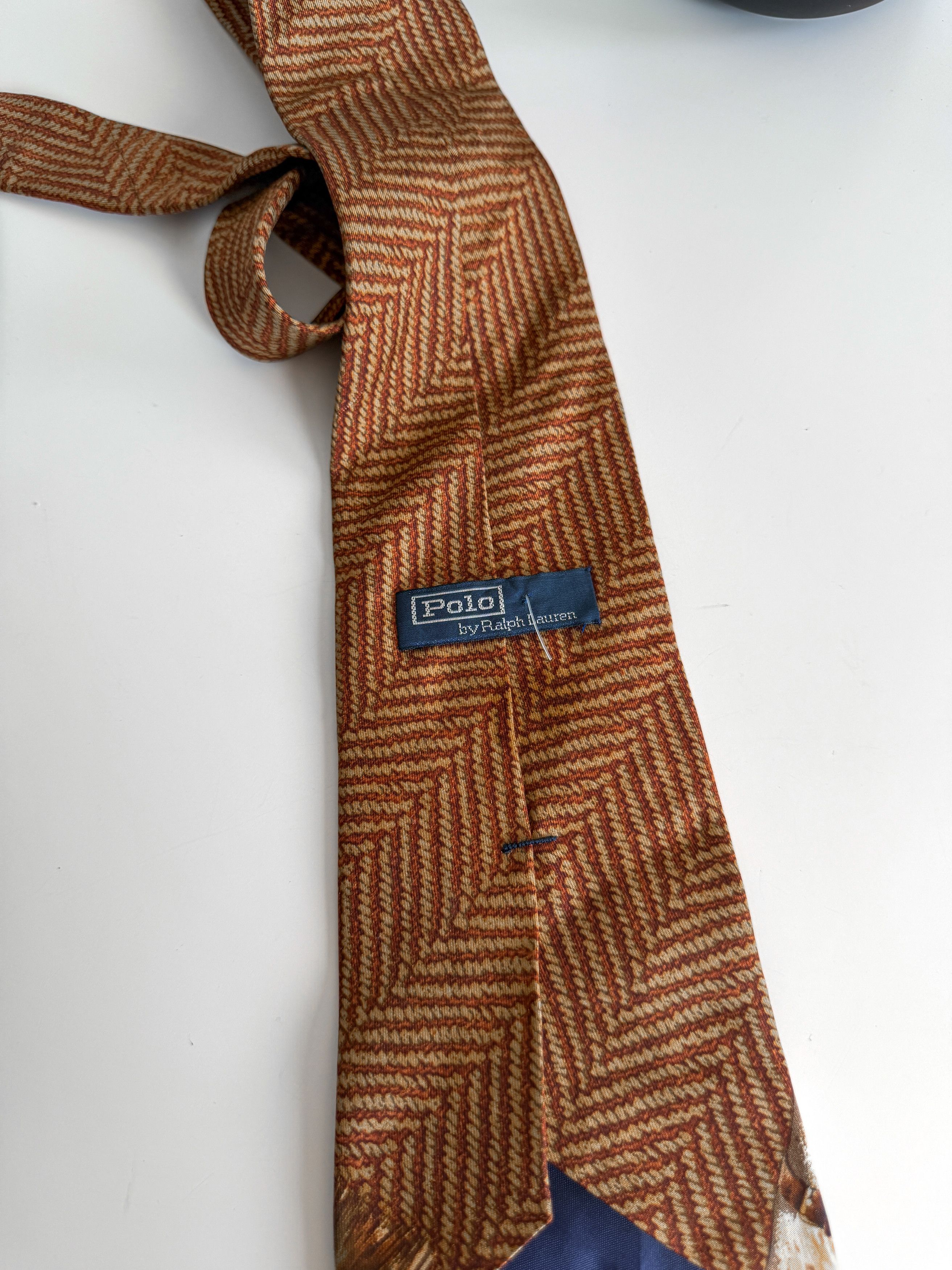 Polo Ralph Lauren Polo Ralph Lauren Vintage Silk Cravat Size ONE SIZE - 7 Thumbnail