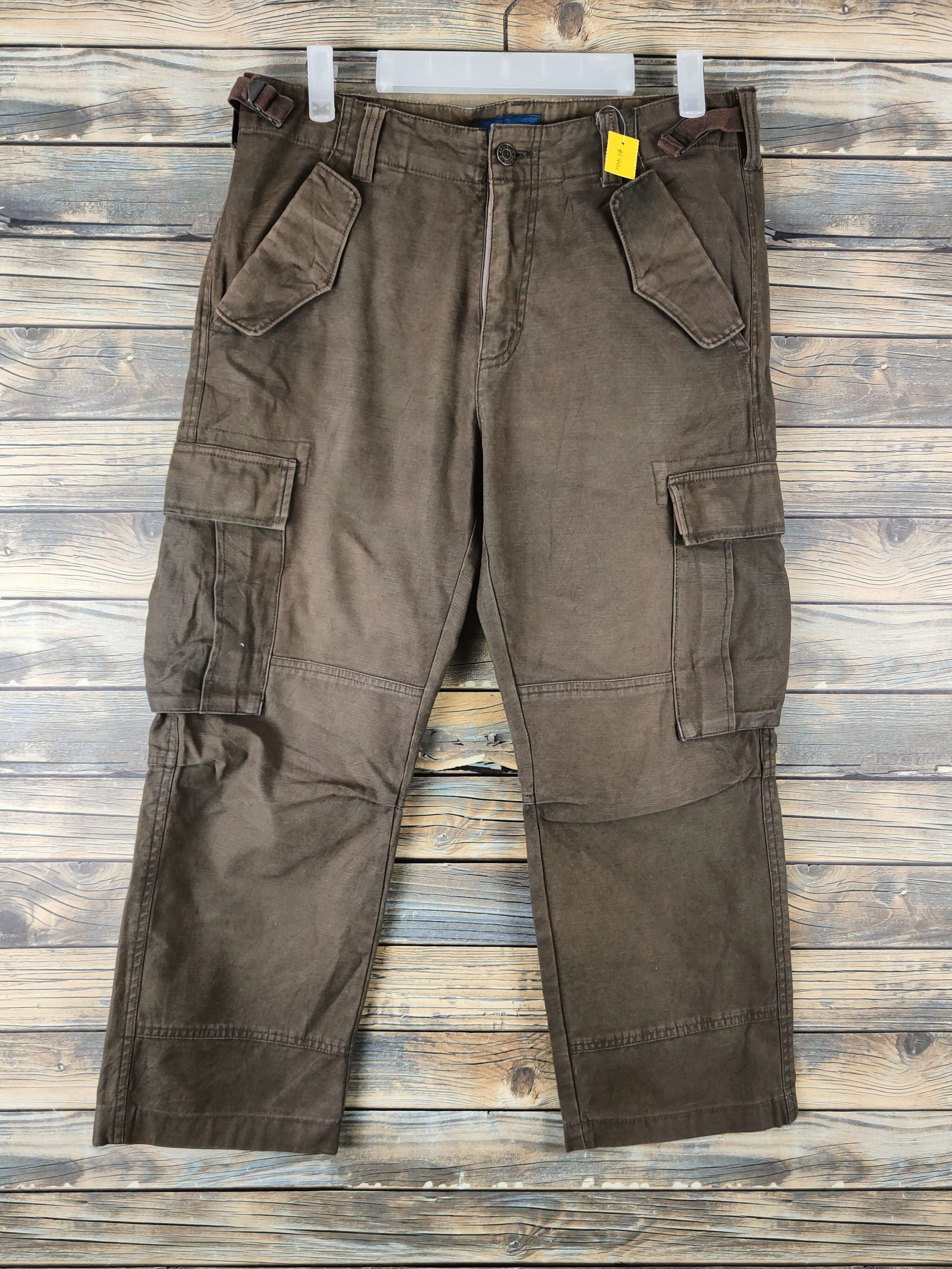 DL Rageblue Brown Multipocket Cargo Pants #46-401