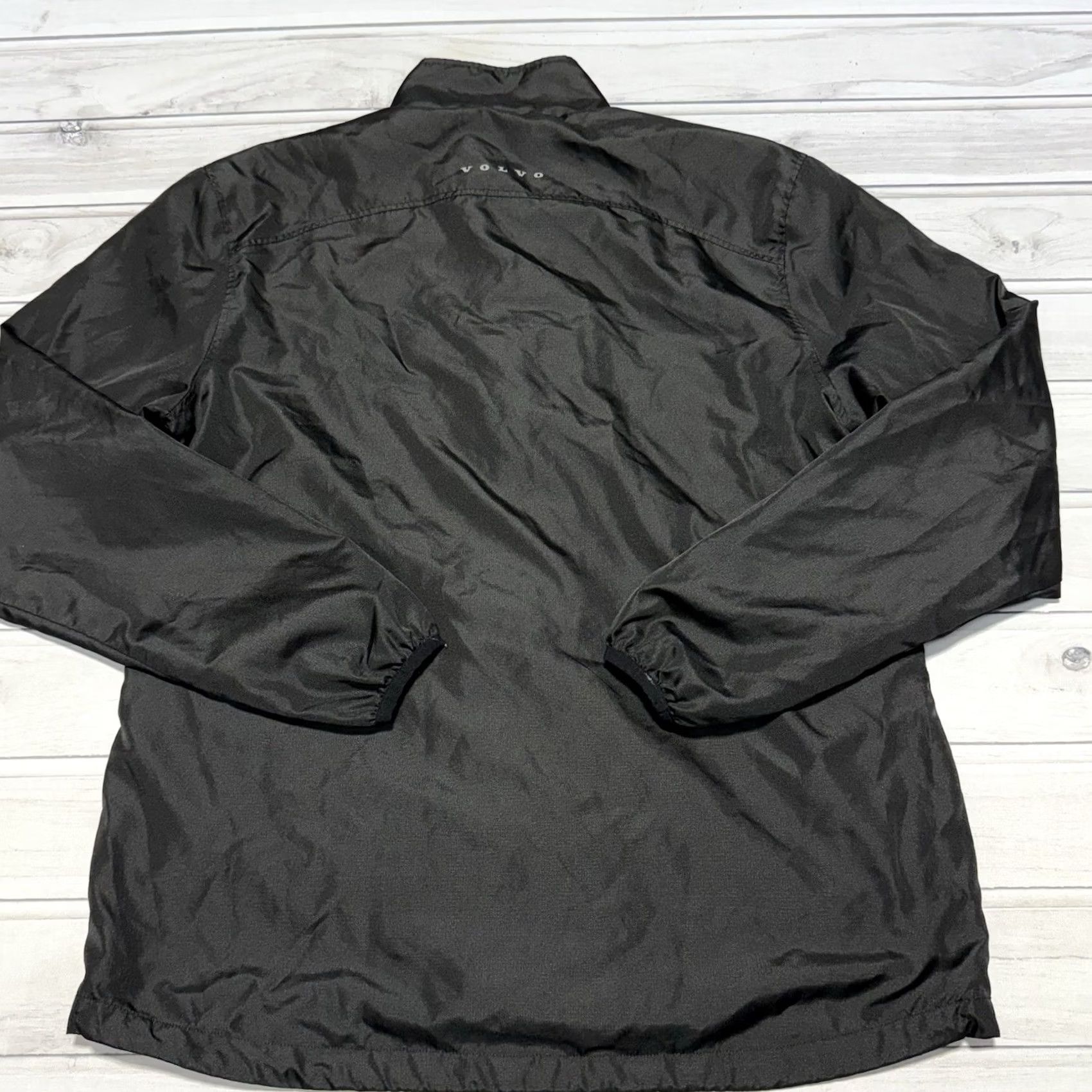 Vintage Volvo Jacket Mens L Black Official Merchandise Full Zip Windbreaker Cars Size US L / EU 52-54 / 3 - 7 Thumbnail