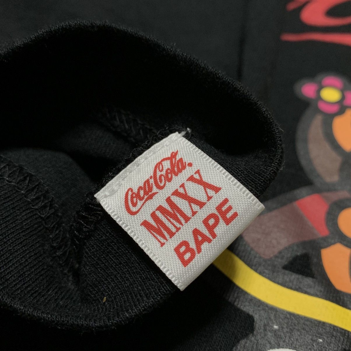 Bape Bape XL Coca Cola Baby Milo Black Tee A Bathing Ape Size US XL / EU 56 / 4 - 11 Thumbnail