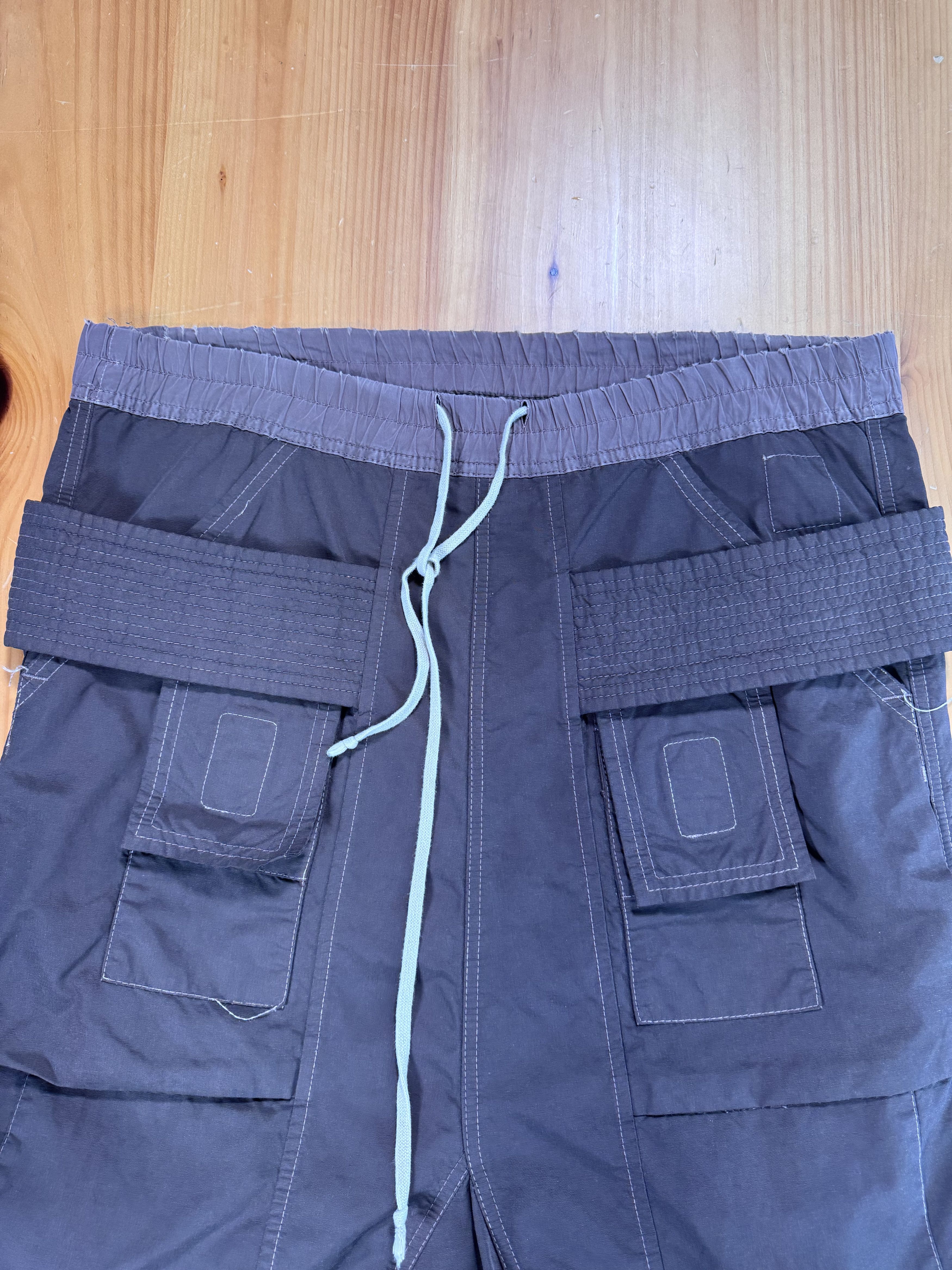 Rick Owens Rick Owens RARE COLOR Blood Creatch Cargo Shorts Size US 34 / EU 50 - 3 Thumbnail