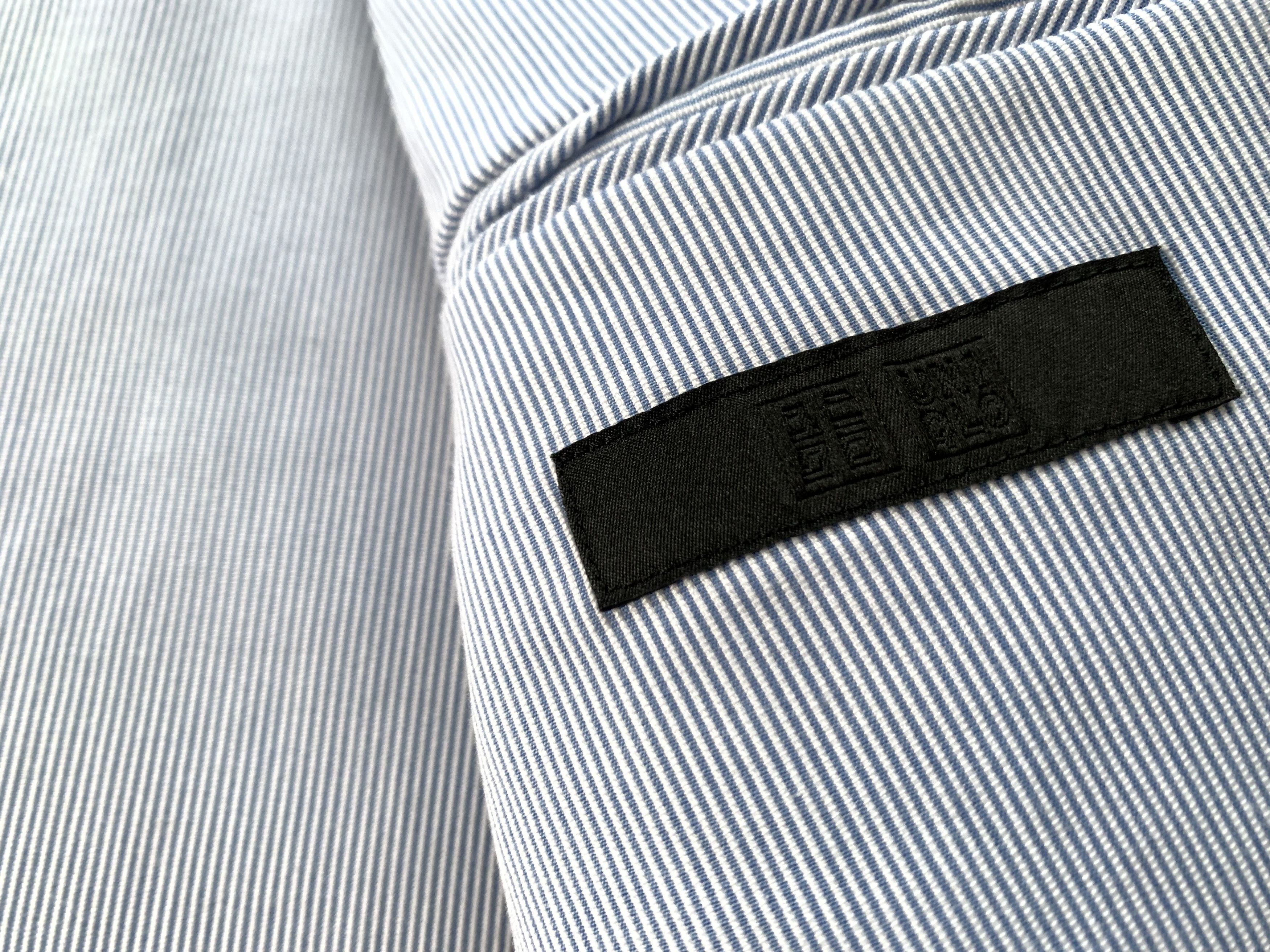 Uniqlo Uniqlo White Cotton Stripe Blazer Jacket Size US M / EU 48-50 / 2 - 6 Thumbnail
