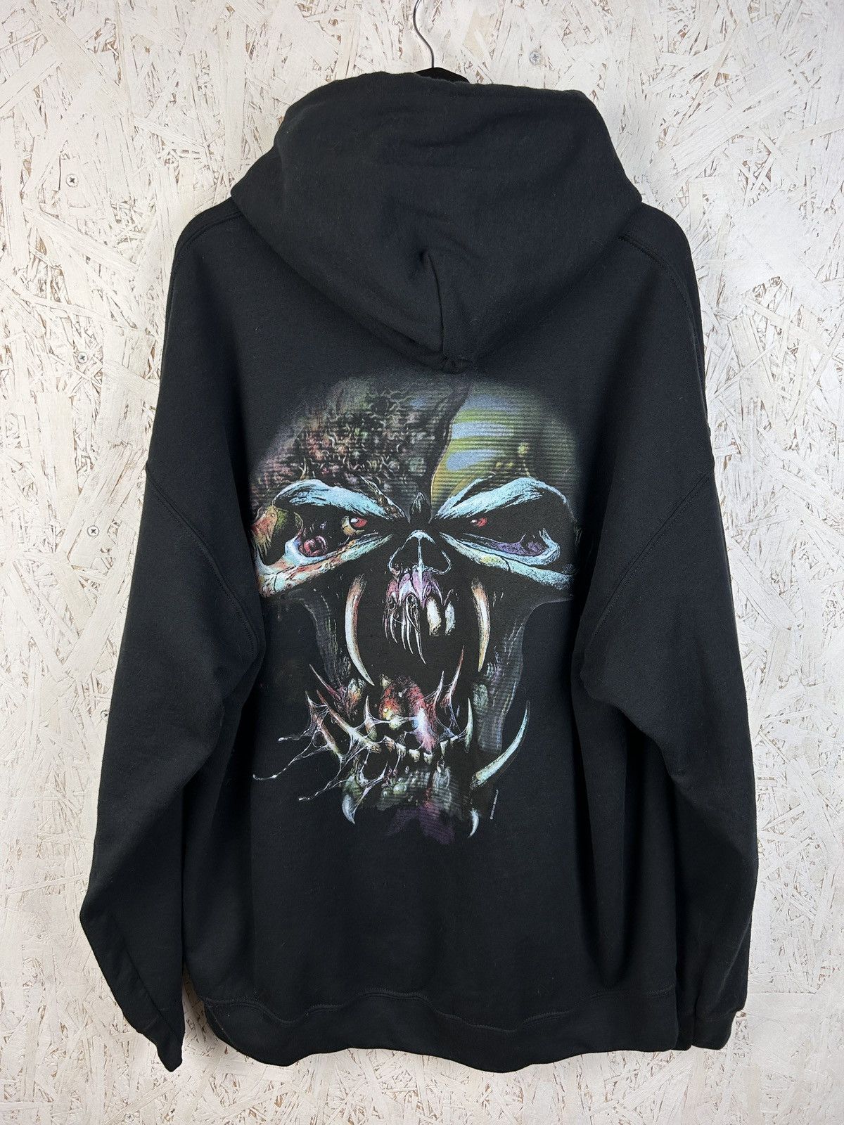 Band Tees Iron Maiden The Final Frontier Big Logo Hoodie In Black Size US XL / EU 56 / 4 - 1 Thumbnail