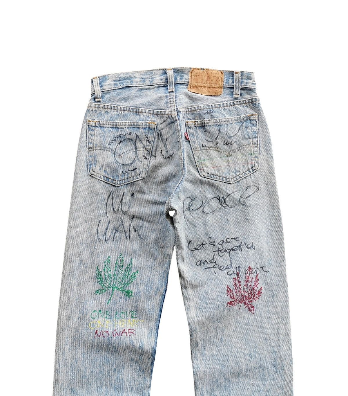Levi's Vintage Levis 501 Jeans 28”x31.5” Size US 28 / EU 44 - 4 Thumbnail