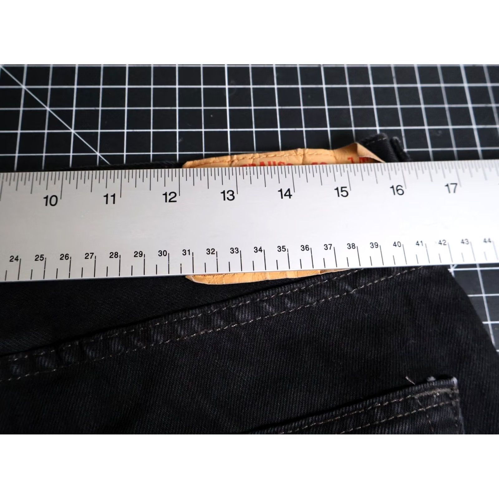 Levi's Levi's 501 Jeans Men's 32 x 26 Black Denim Button Fly Distressed Straight Leg Vintage Grunge Retro Mens Size US 32 / EU 48 - 5 Thumbnail