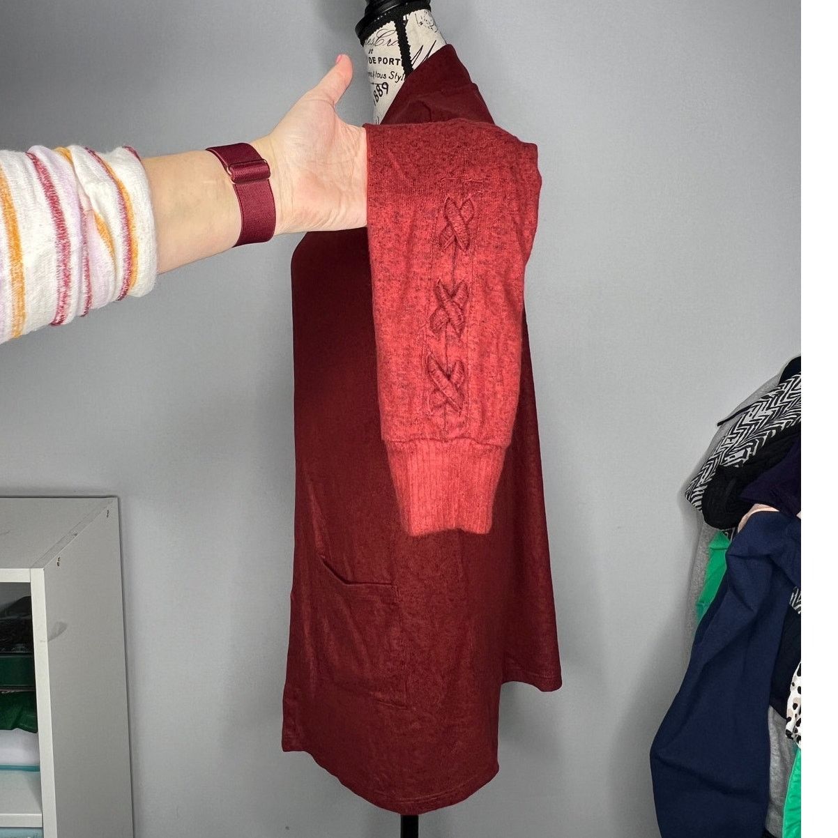 Other Camila Brushed Knit Sleeve Detail Cardigan - Stitch Fix Size L / US 10 / IT 46 - 10 Thumbnail