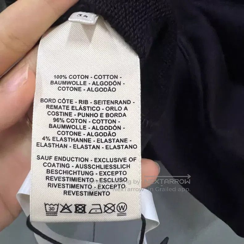 Hermes Hermes Black Embroidered Pattern Sweatshirt Size XXS / US 00 / IT 34 - 4 Thumbnail