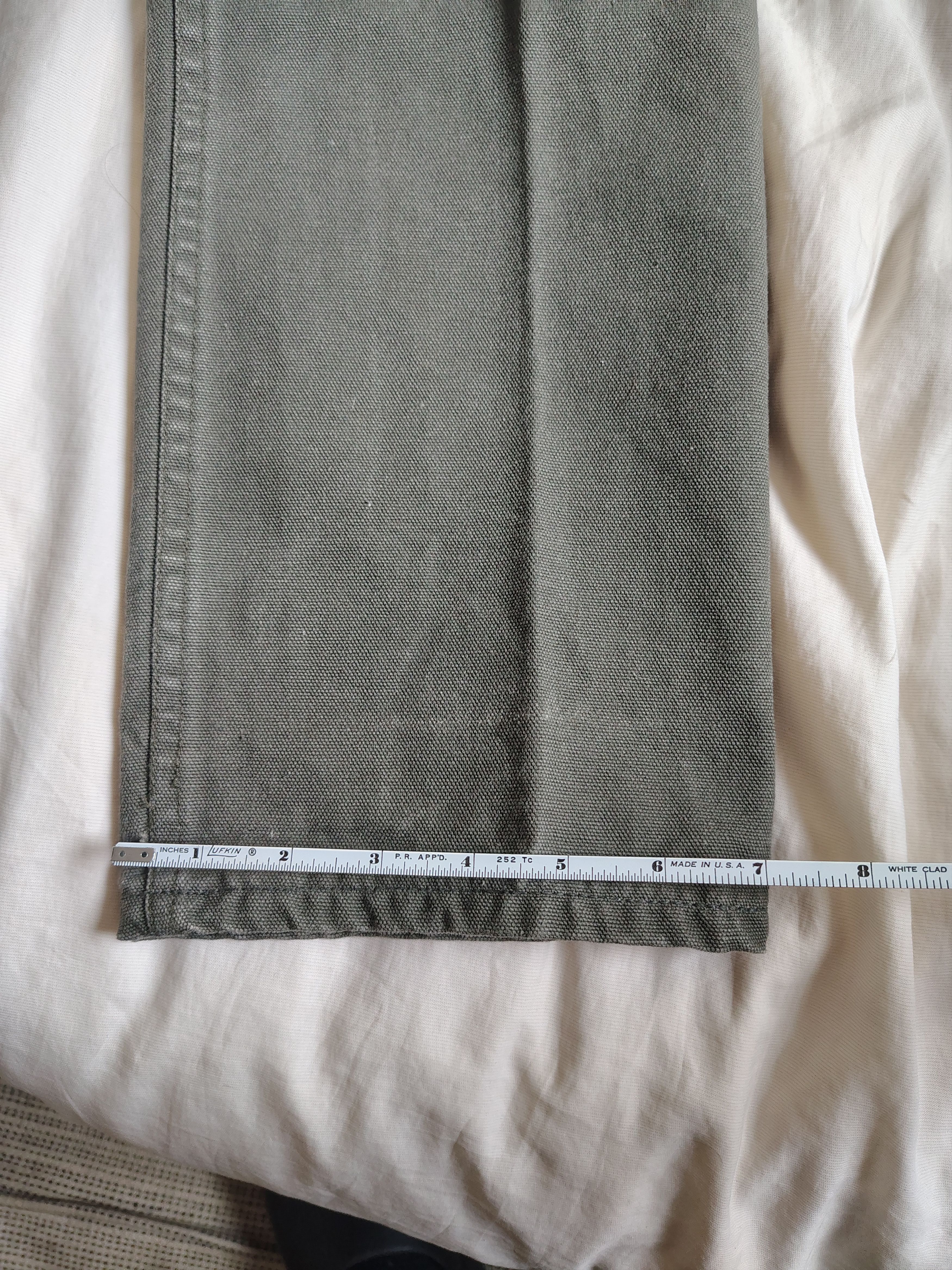 Left Field Nyc Left Field straight-leg jeans - olive Size US 32 / EU 48 - 7 Thumbnail