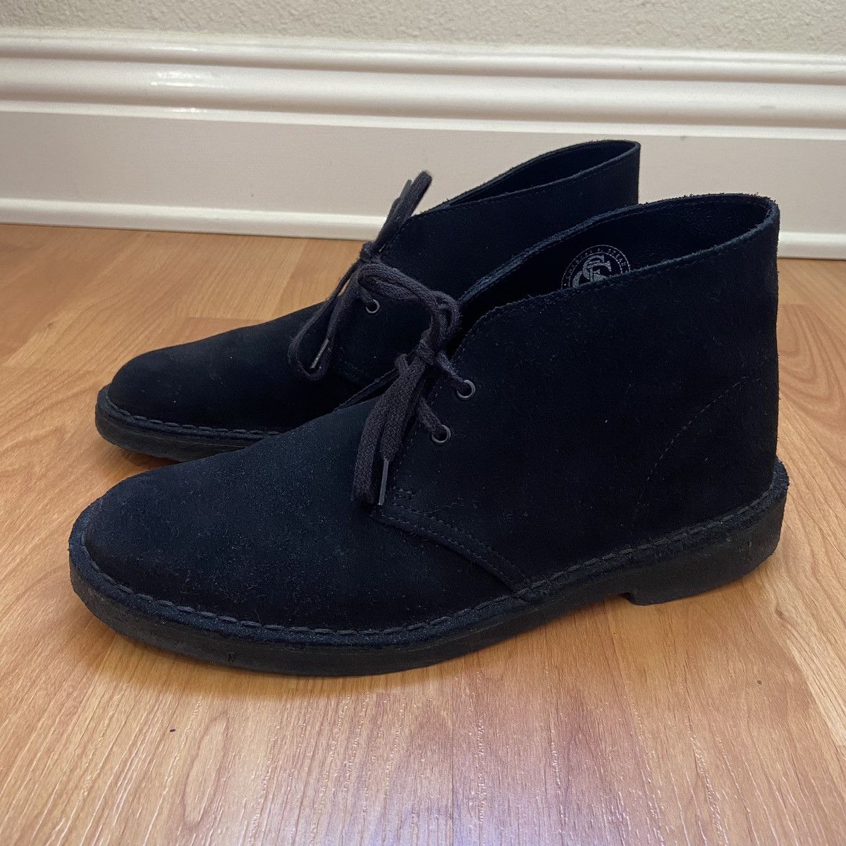 Clarks Clarks Originals Men’s Desert Boots Evo Black Boots 8.5M Size US 8.5 / EU 41-42 - 3 Thumbnail