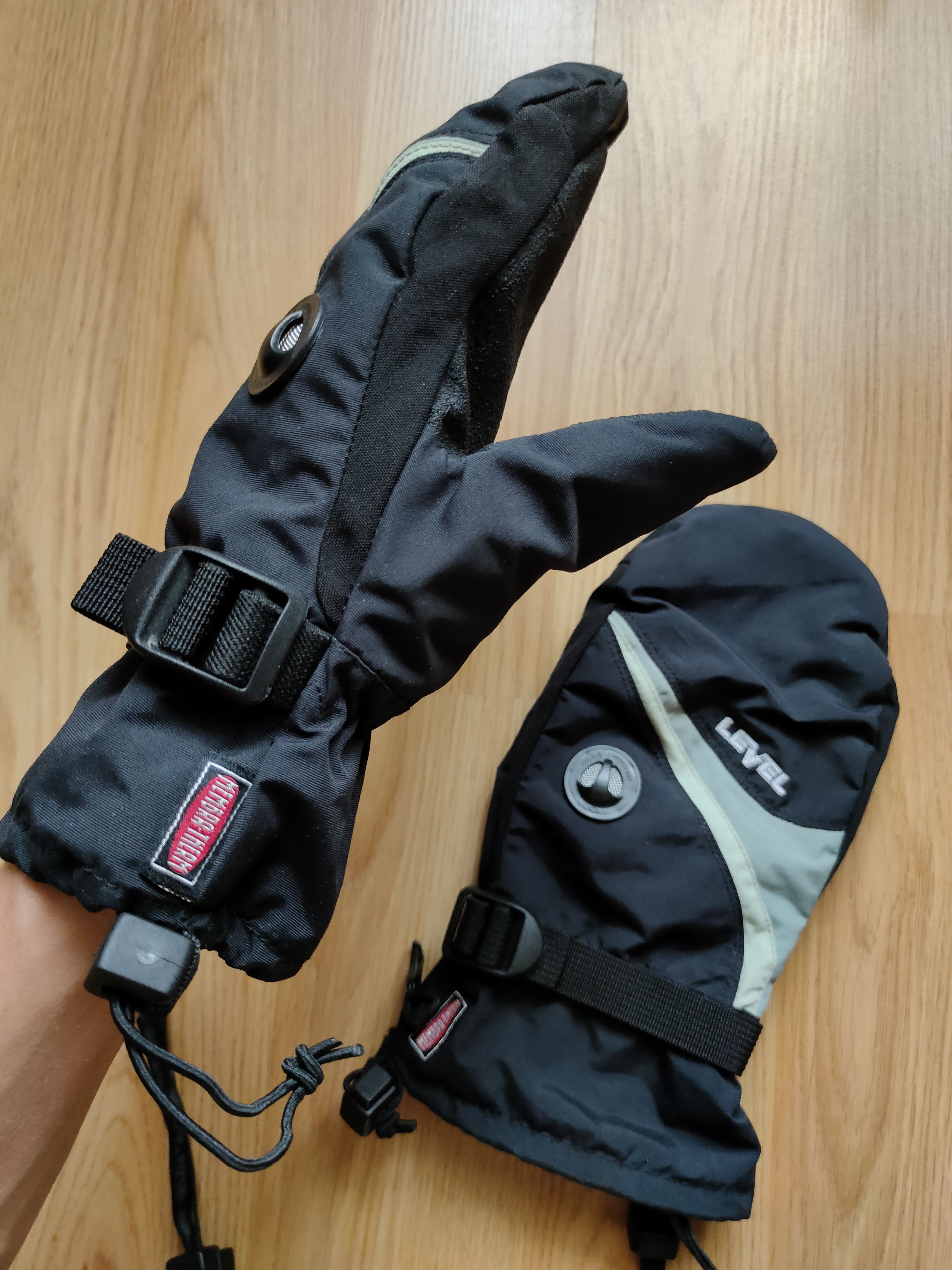 Goretex Level Thermal Gloves Mittens Outdoor Mountain Ski Gloves Size ONE SIZE - 5 Thumbnail