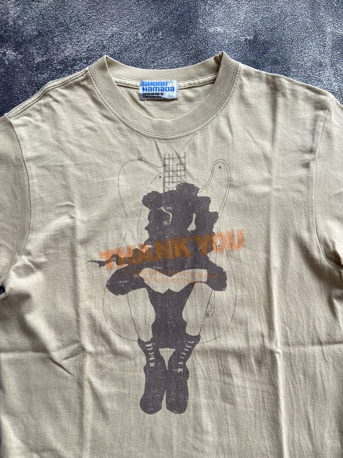 Band Tees RARE Shogo Hamada 2000s Thank You Tshirt Size US S / EU 44-46 / 1 - 2 Thumbnail