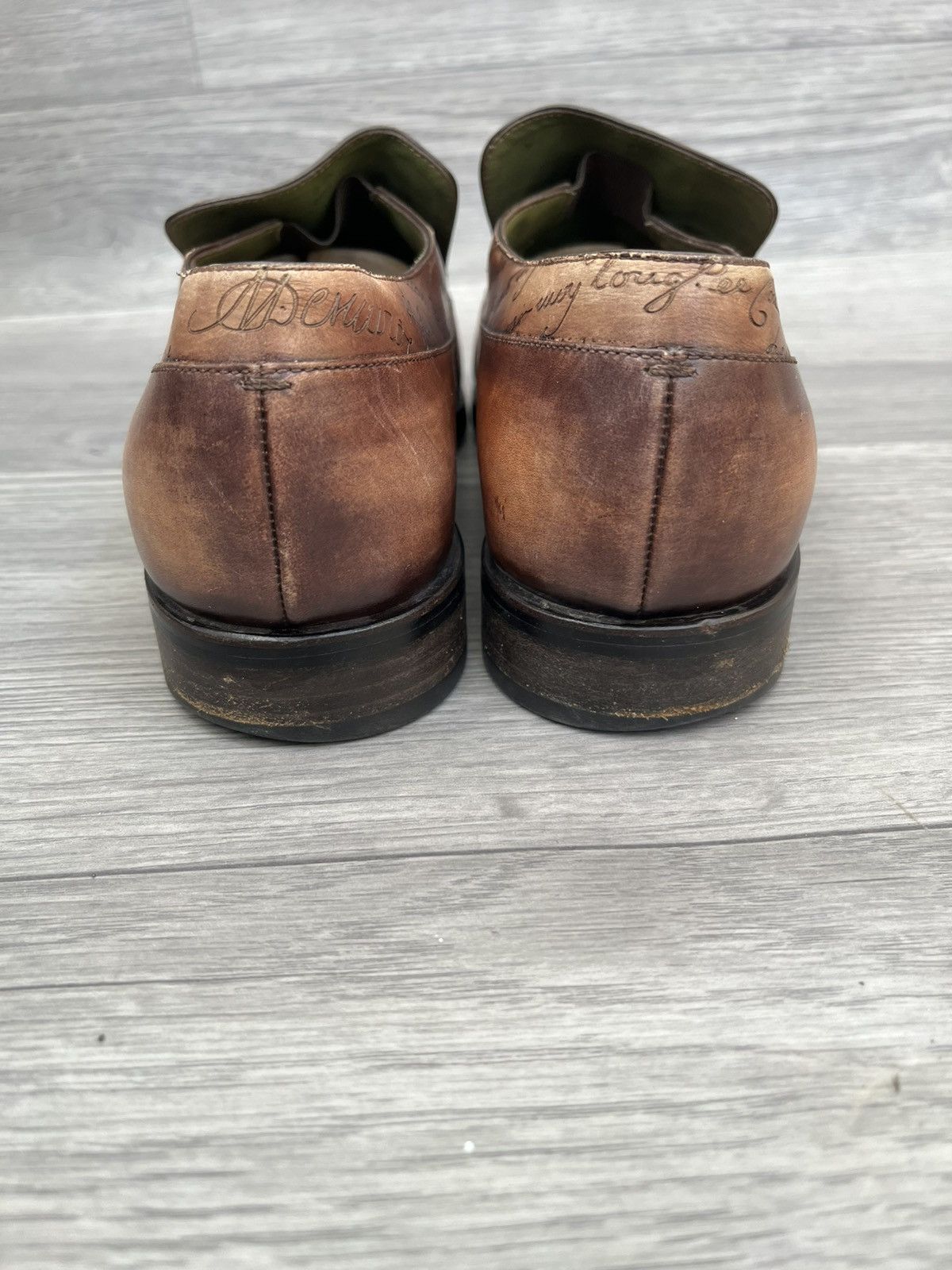 Berluti $1700 Berluti scritto patina tassel penny loafers sz 7.5 Size US 8.5 / EU 41-42 - 9 Thumbnail
