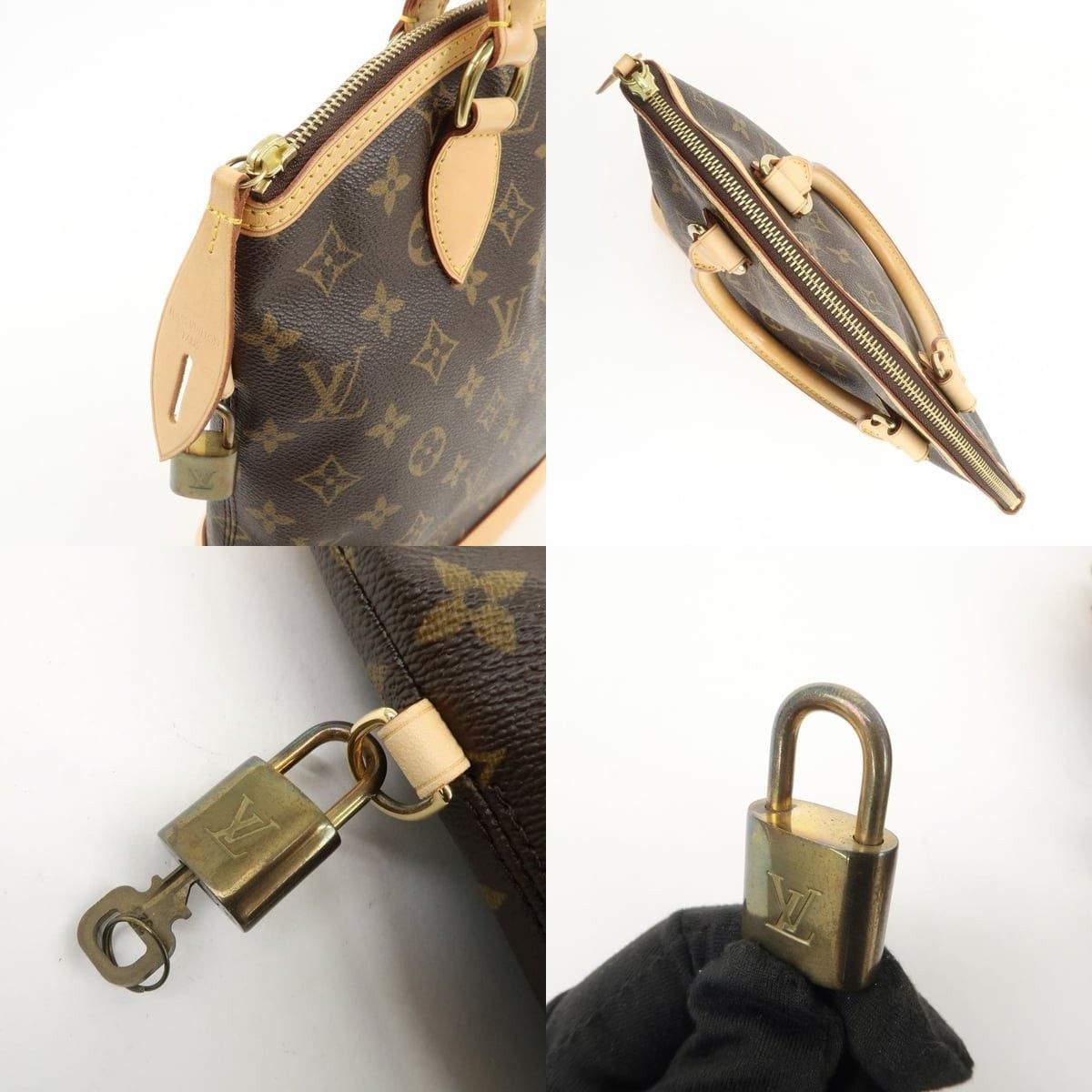 Louis Vuitton Louis Vuitton Monogram Lockit Satchel Brown Size ONE SIZE - 6 Thumbnail