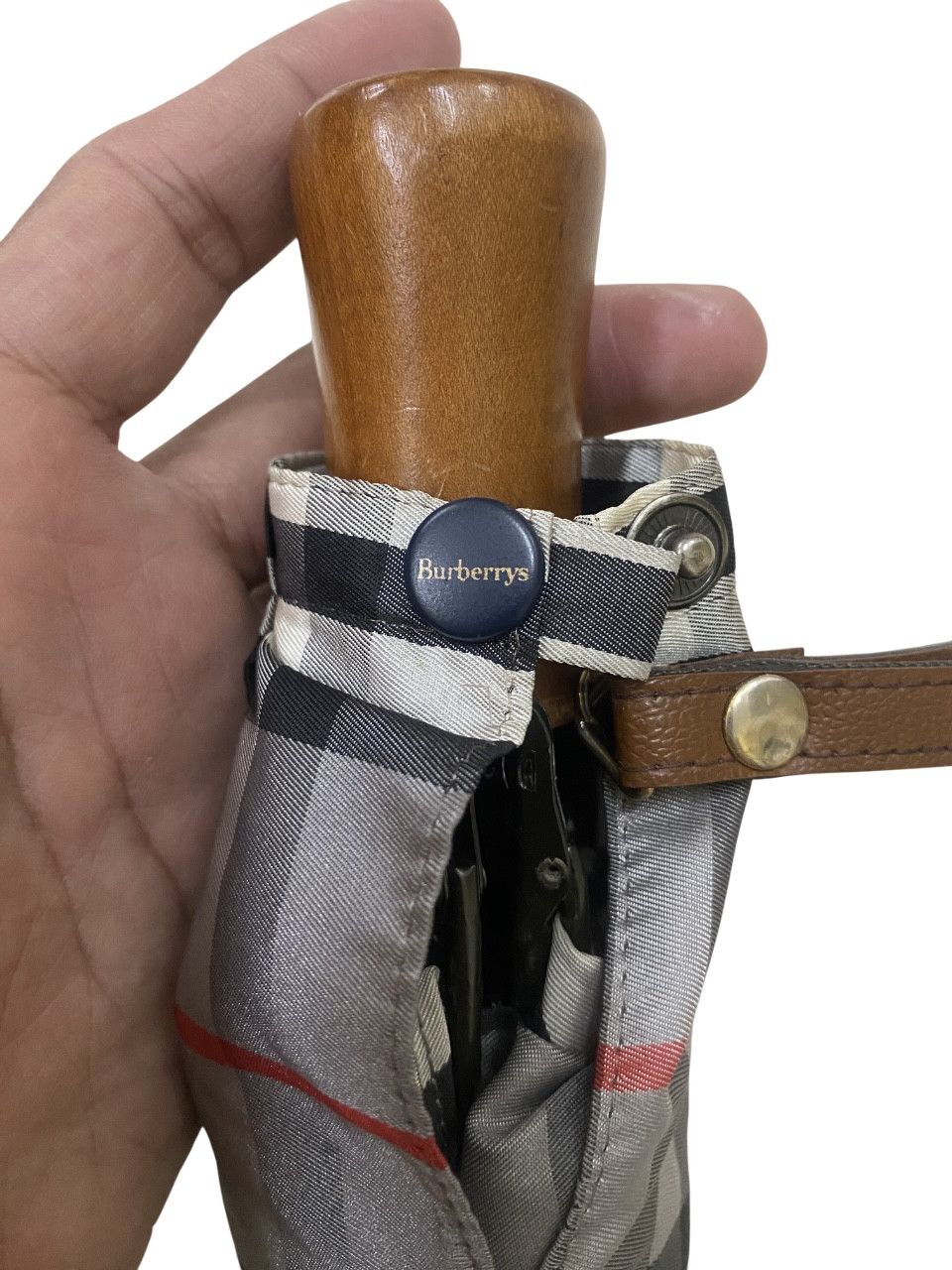 Burberry Vintage Burberry Folded Umbrella Nova Check Size ONE SIZE - 9 Thumbnail