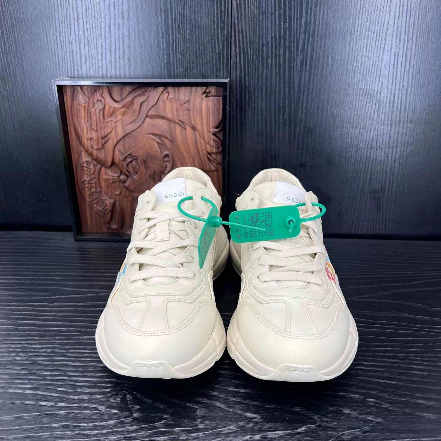 Gucci Gucci Rhyton Rainbow Slogan US7 New Size US 8 / EU 41 - 4 Thumbnail