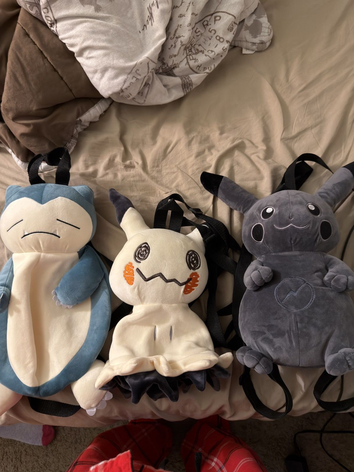 Other Snorlax, Mimikyu, and a grey Pikachu backpack Size ONE SIZE - 1 Thumbnail