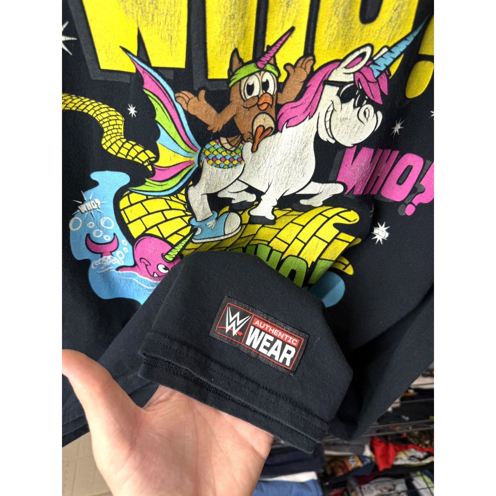 WWE Vintage WWE New Day Thats WHO? WWF T Shirt Wrestling Size US XL / EU 56 / 4 - 4 Thumbnail