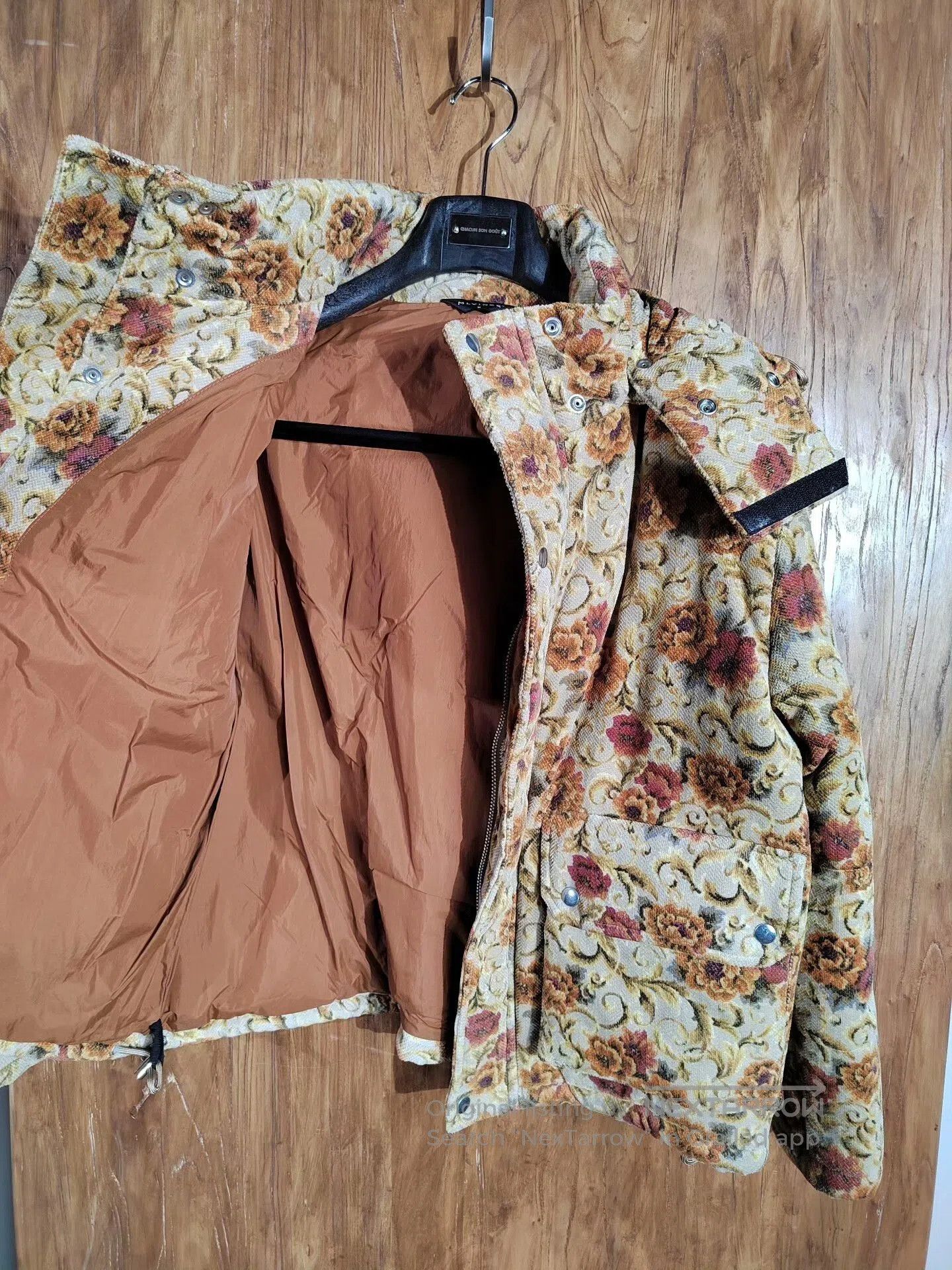 Vince Vintage Floral Pattern Cotton Jacket. Size M / US 6-8 / IT 42-44 - 3 Thumbnail