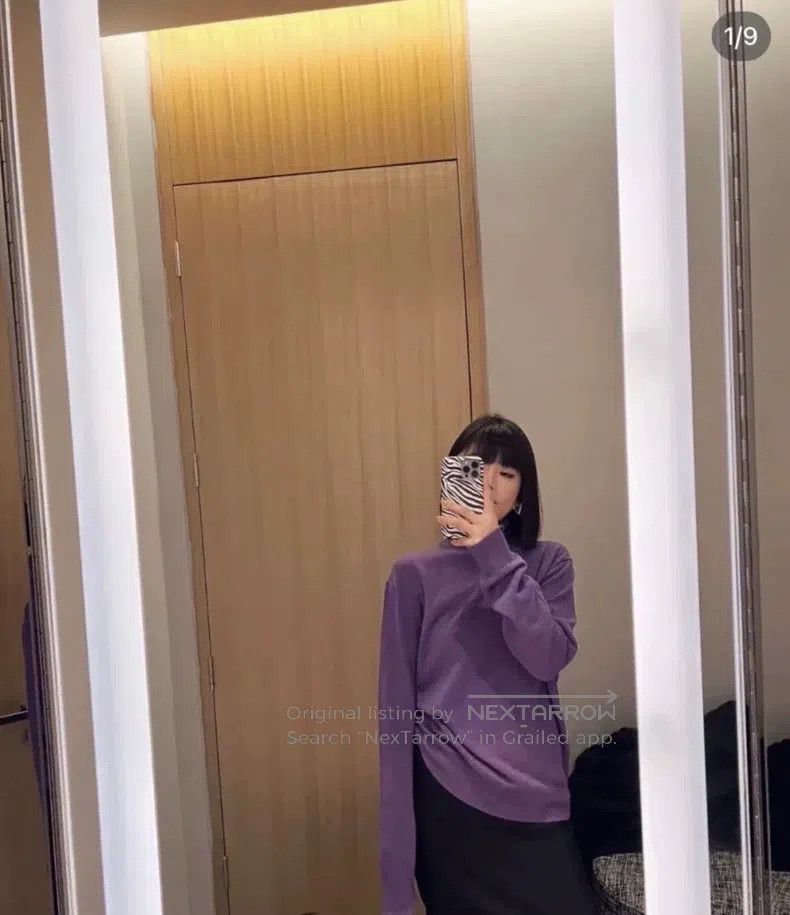 The Row The row Purple cashmere turtleneck sweater Size XS / US 0-2 / IT 36-38 - 5 Thumbnail