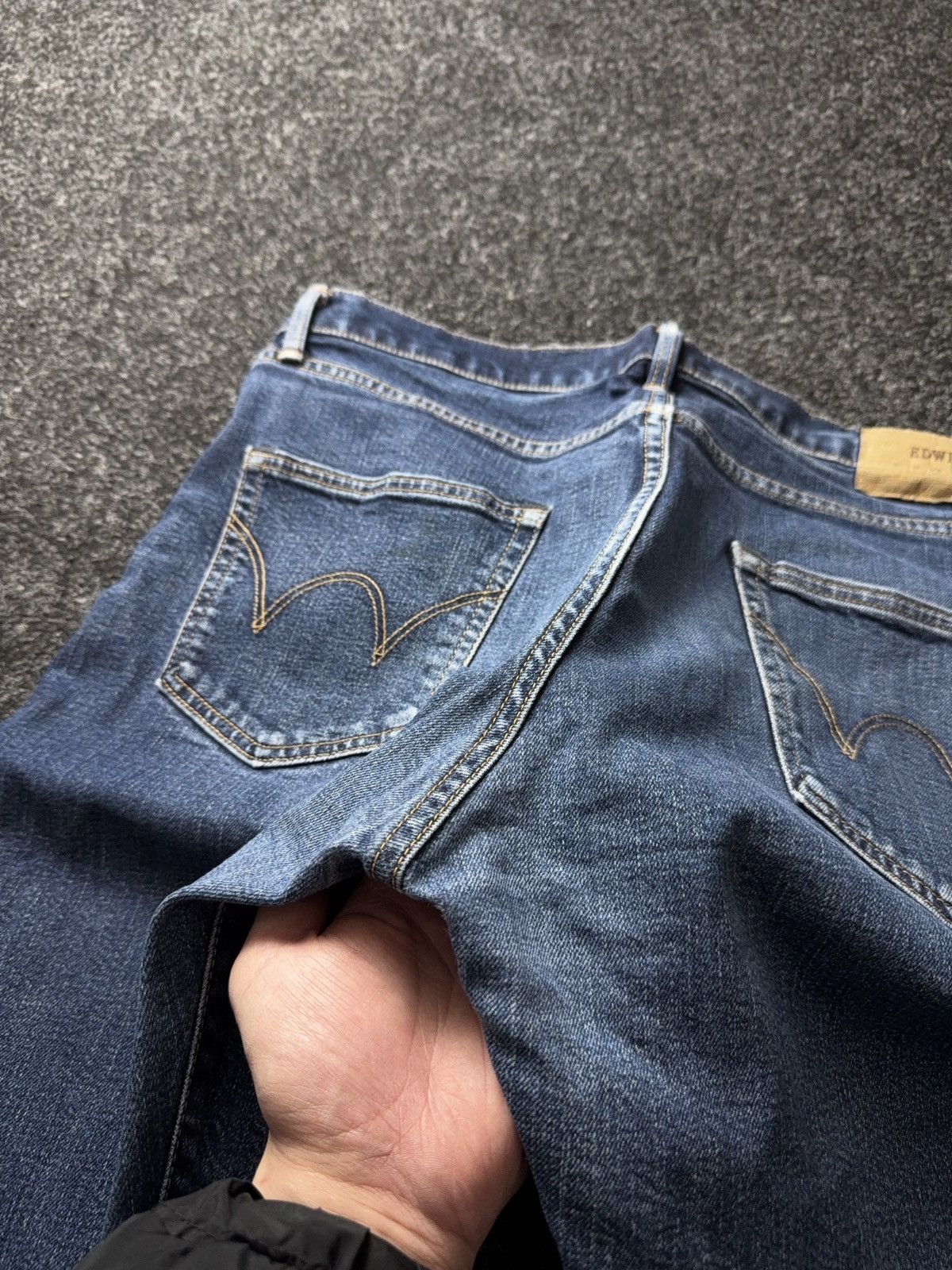 Edwin Vintage 00s Edwin Men’s Vintage Wash Japanese Denim Jeans Size US 36 / EU 52 - 22 Thumbnail