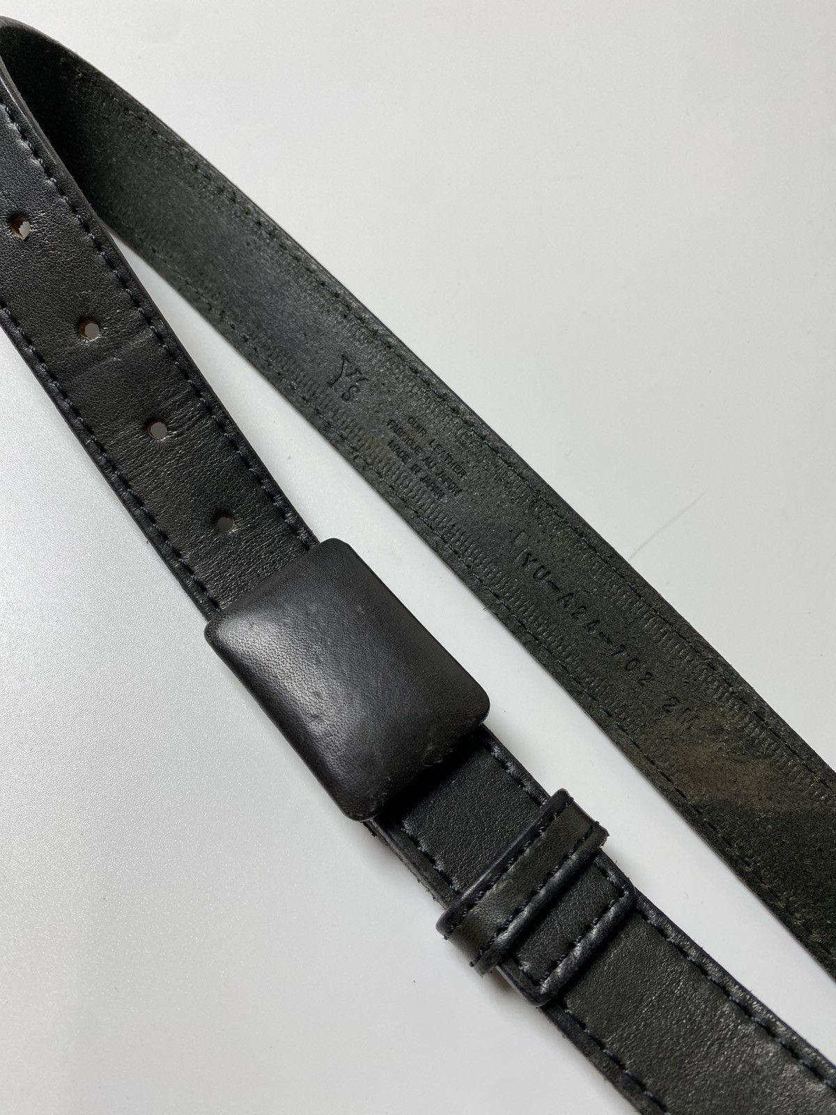 Yohji Yamamoto SS97 YOHJI YAMAMOTO Y’s LEATHER BELT Size ONE SIZE - 3 Thumbnail