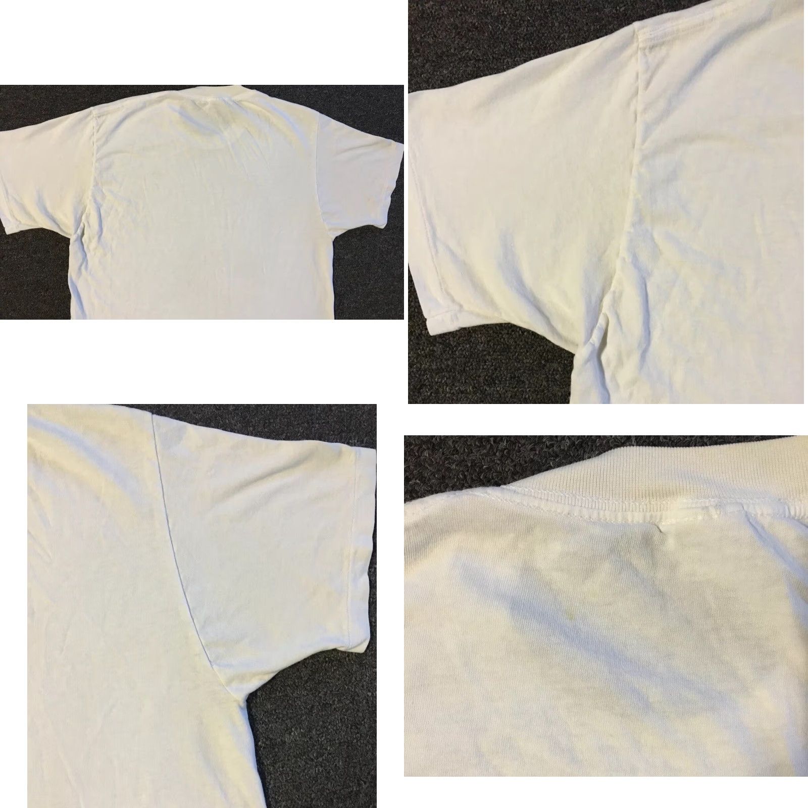 Vintage VINTAGE 80s 90s Faded Distressed Shirt S M Grunge Biker Punk Skate Surf Trucker Punk Shirt Men White 90s Grunge Punk Trucker Biker Skate Surf Vintage Size US S / EU 44-46 / 1 - 9 Thumbnail