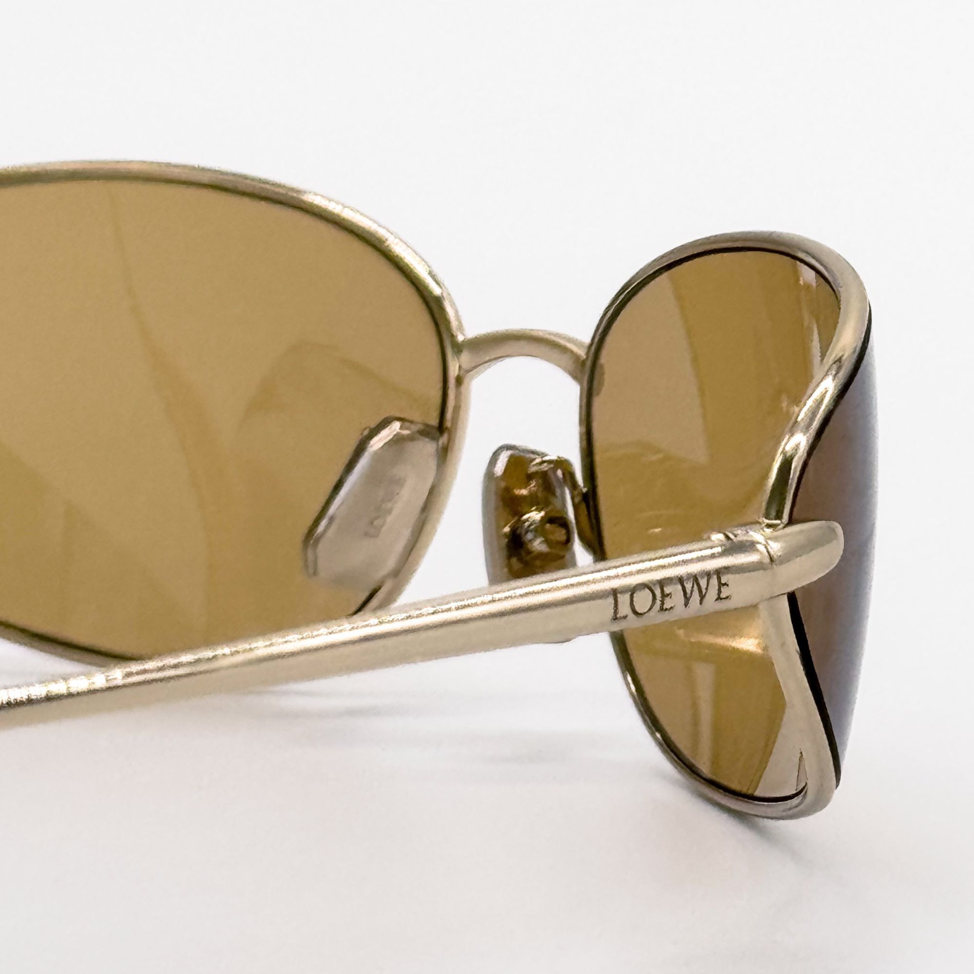 Loewe NEW LOEWE SUNGLASSES LW40164U 32E GOLD UNISEX EYEWEAR LOEWE Size ONE SIZE - 5 Thumbnail