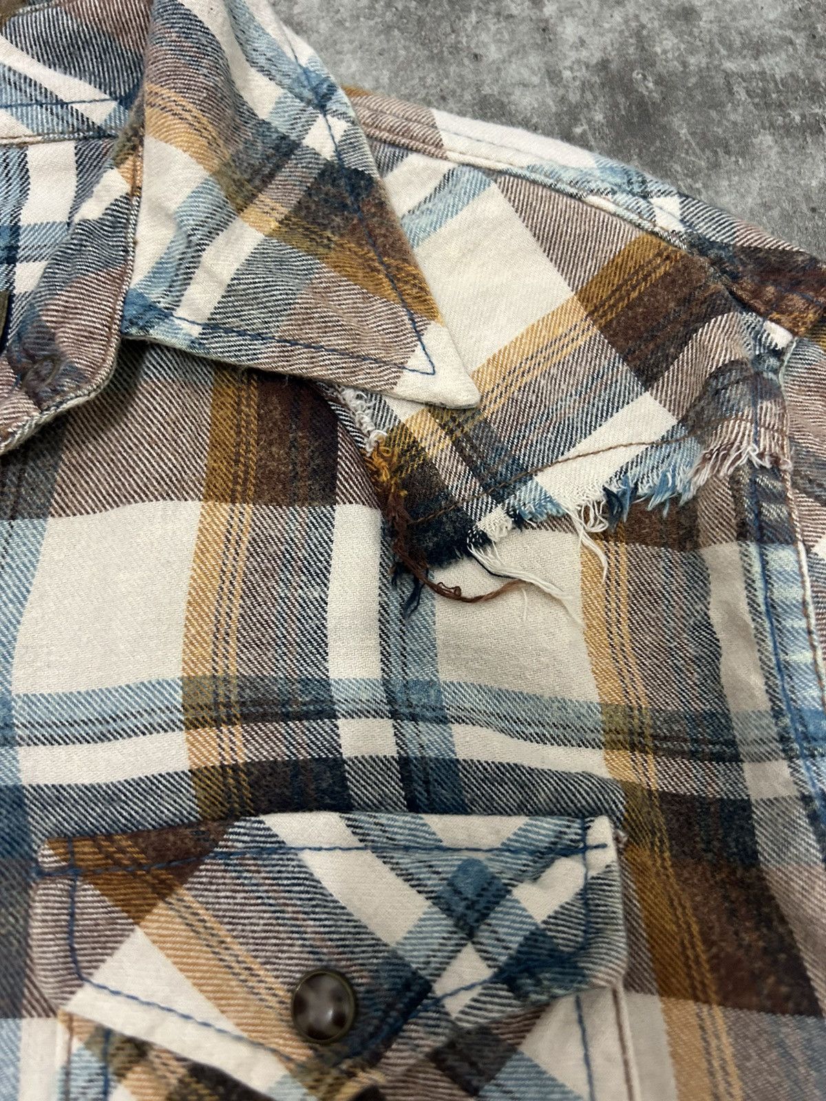 GOA Goa Japan Flannel Western Button Shirt Size US M / EU 48-50 / 2 - 6 Thumbnail