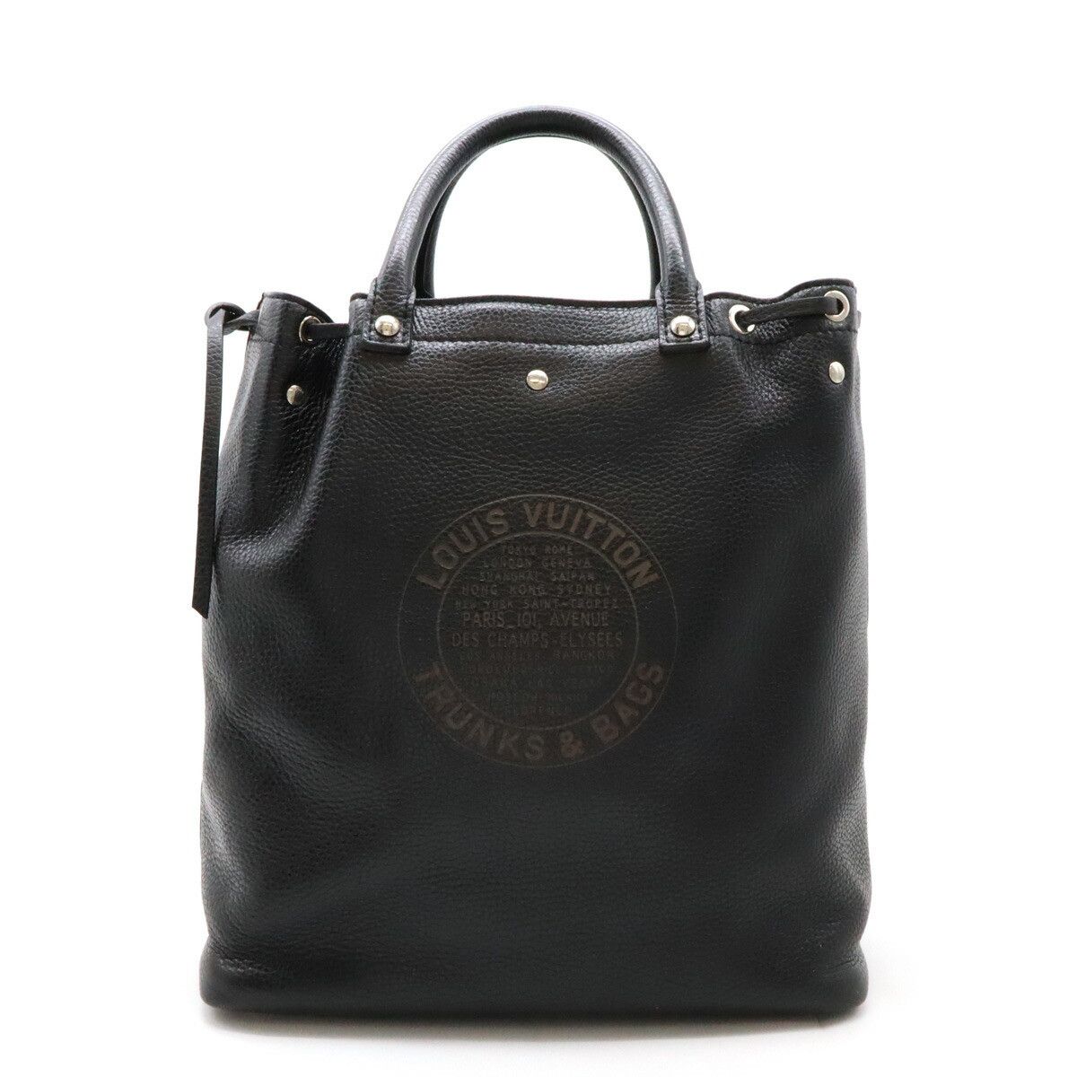 Louis Vuitton Louis Vuitton Louis Vuitton Tobago T&B Limited Tote Bag Leather Noir M95252 Leather Tote Bag M95252 Size ONE SIZE - 1 Thumbnail