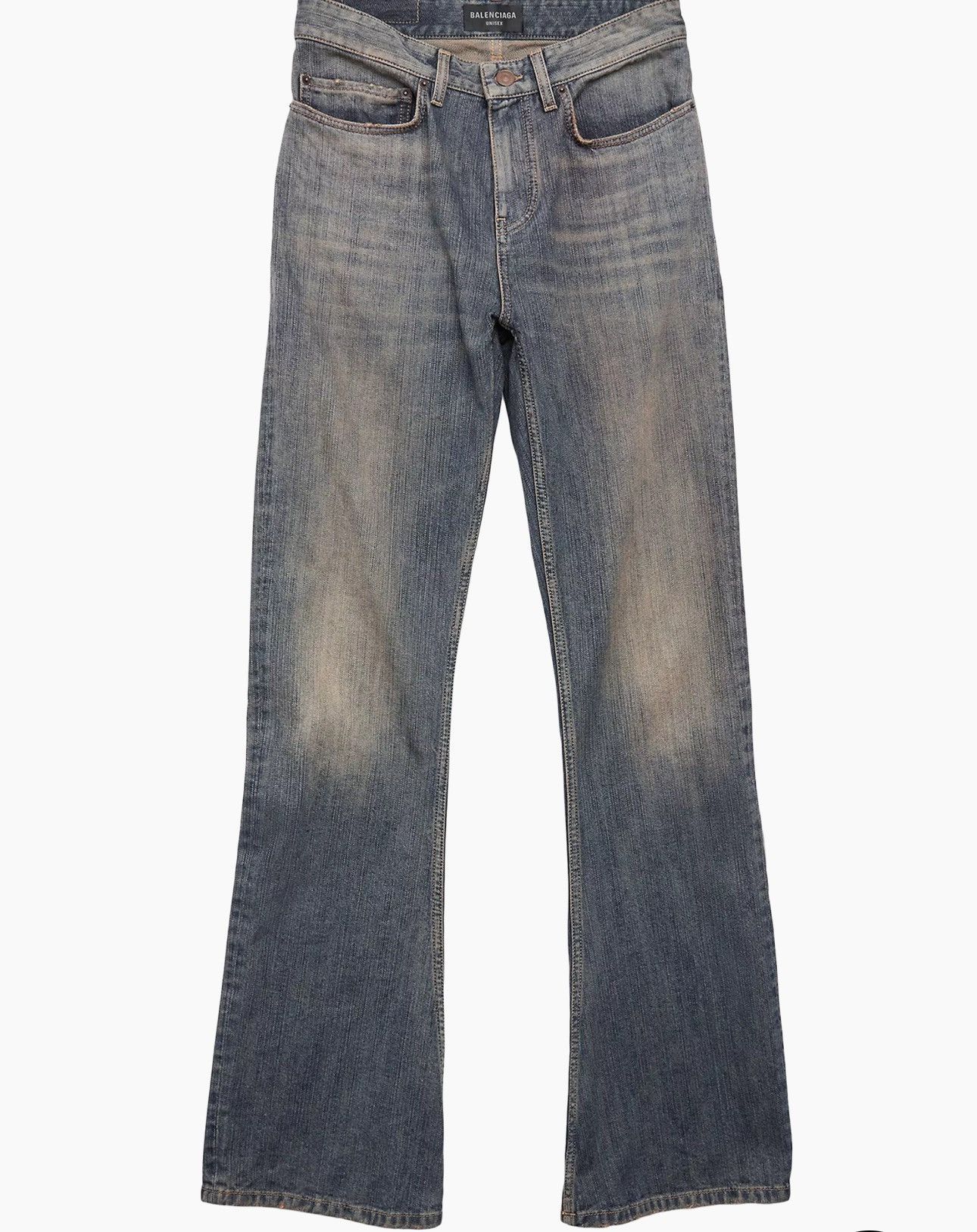 Balenciaga bootcut jeans hotsell