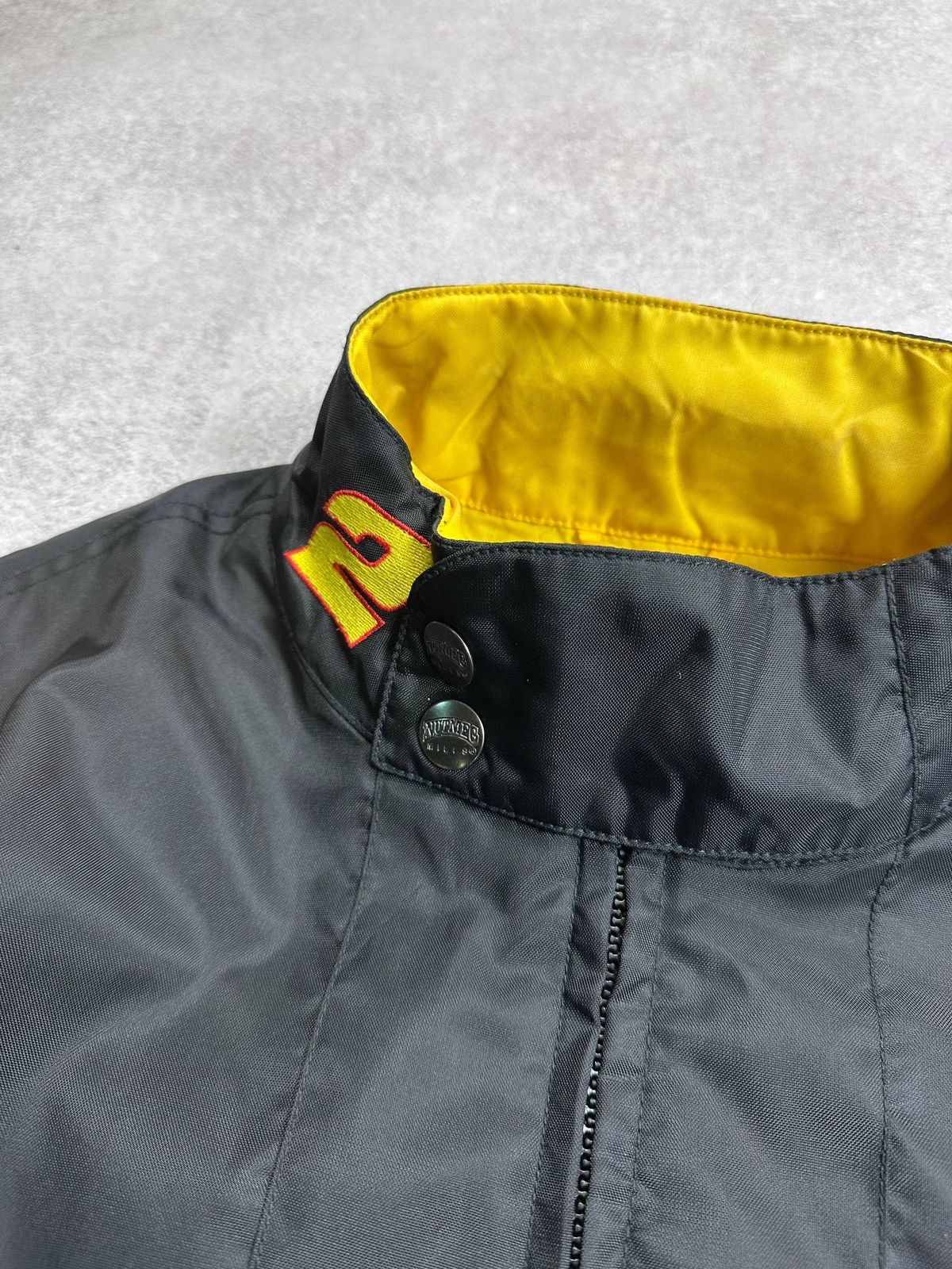 Nutmeg Vintage Nutmeg Mills Nascar Ford Wallace Racing Jacket L Size US L / EU 52-54 / 3 - 7 Thumbnail
