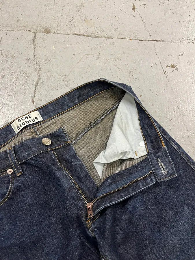 Acne Studios Acne Studios Blue Brut Denim Jeans Size US 30 / EU 46 - 9 Thumbnail