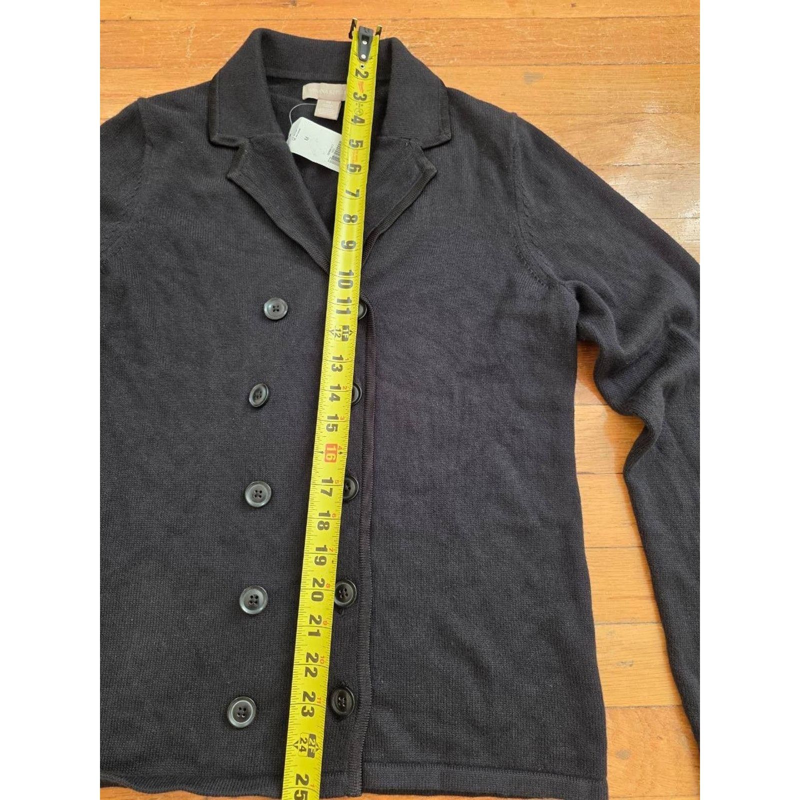 Banana Republic Banana Republic Breasted Jacket Black Medium A001397 Size M / US 6-8 / IT 42-44 - 7 Thumbnail