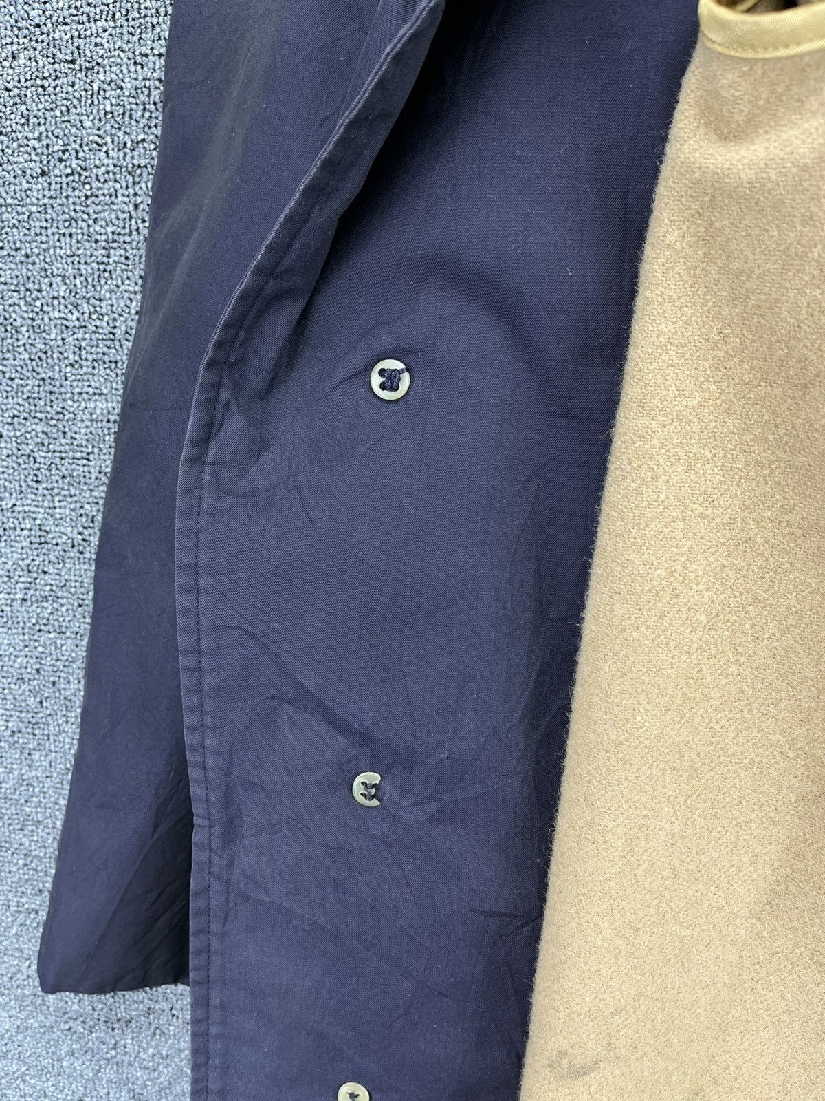 Burberry Vintage Burberry Button Up Luxury Long Jacket Size US M / EU 48-50 / 2 - 13 Thumbnail