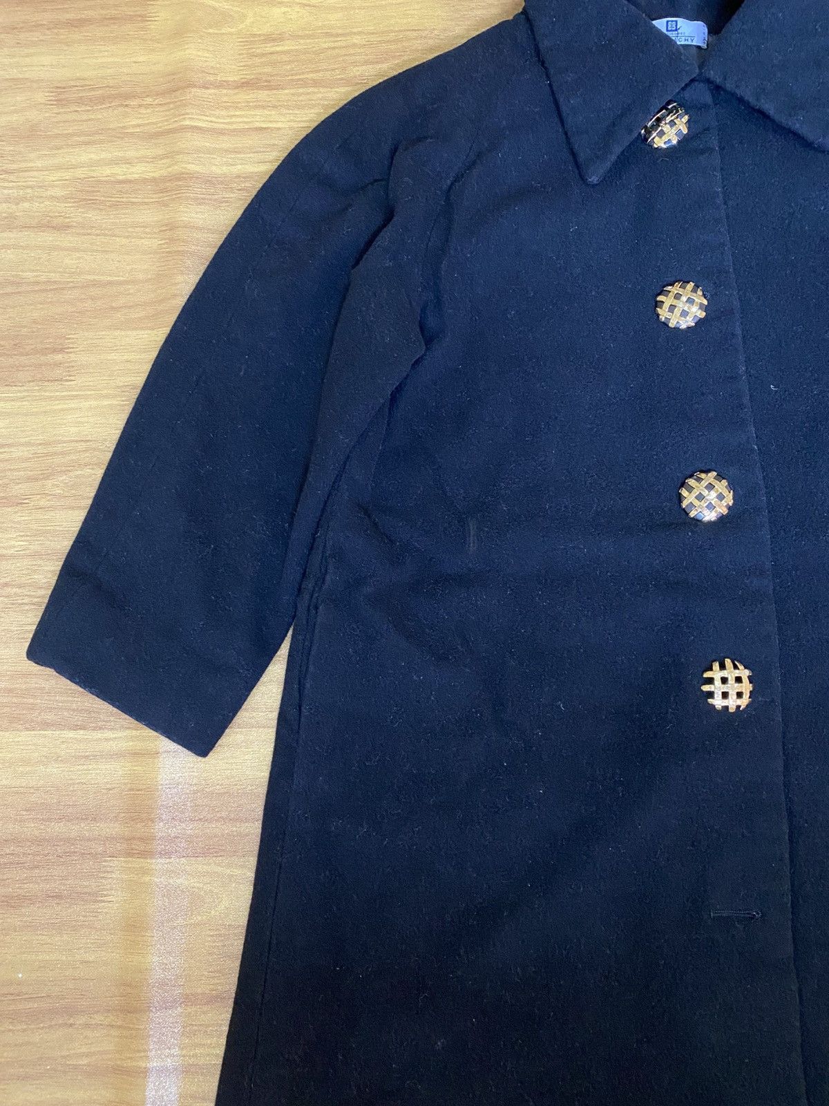Givenchy Vintage Givenchy Accessories black coat jacket Size M / US 6-8 / IT 42-44 - 3 Thumbnail