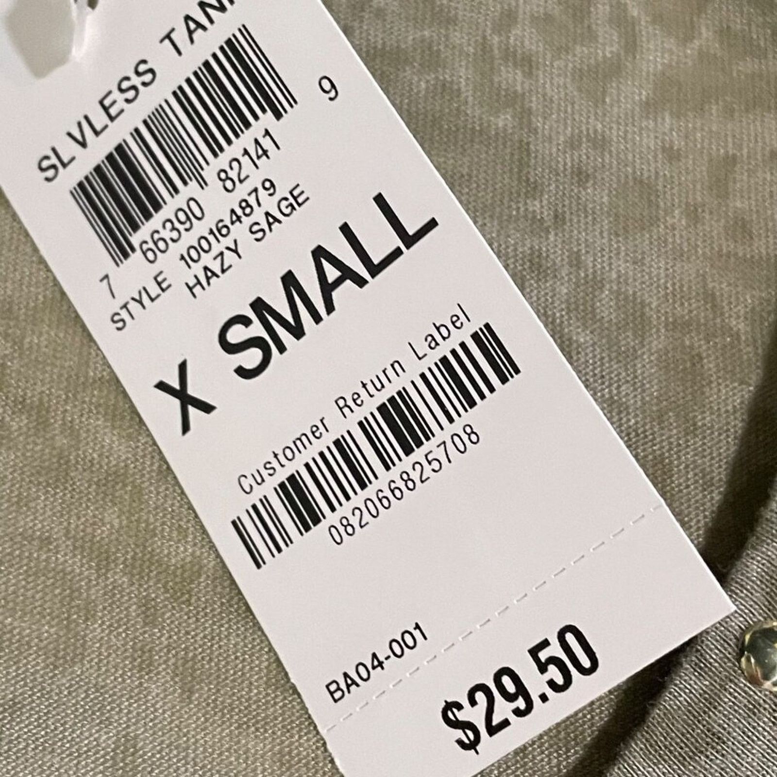 Other I.N.C. Embellished Scoop Neck Tank Top XS Sage Green New Size XS / US 0-2 / IT 36-38 - 10 Thumbnail