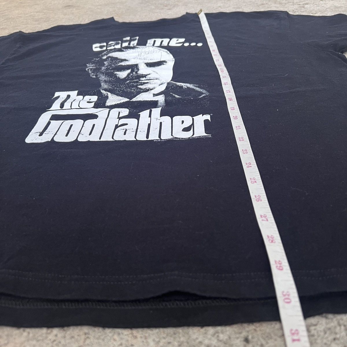 Other The Godfather Movie Tee XL Gangster Mafia Size US XL / EU 56 / 4 - 7 Thumbnail
