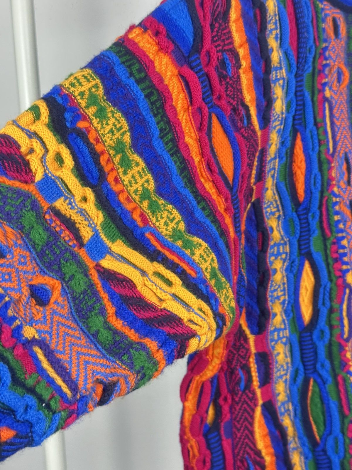Coogi Coogi Multicolor 3D Knit Sweater SS Australia Size US S / EU 44-46 / 1 - 8 Thumbnail